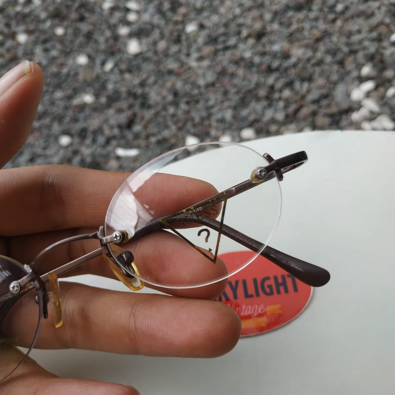 Guess × Vintage Vintage rimless glasses eyewear guess Size ONE SIZE - 3 Thumbnail