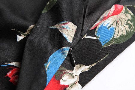 Other Flower print vintage style midi dress Size M / US 6-8 / IT 42-44 - 4 Thumbnail