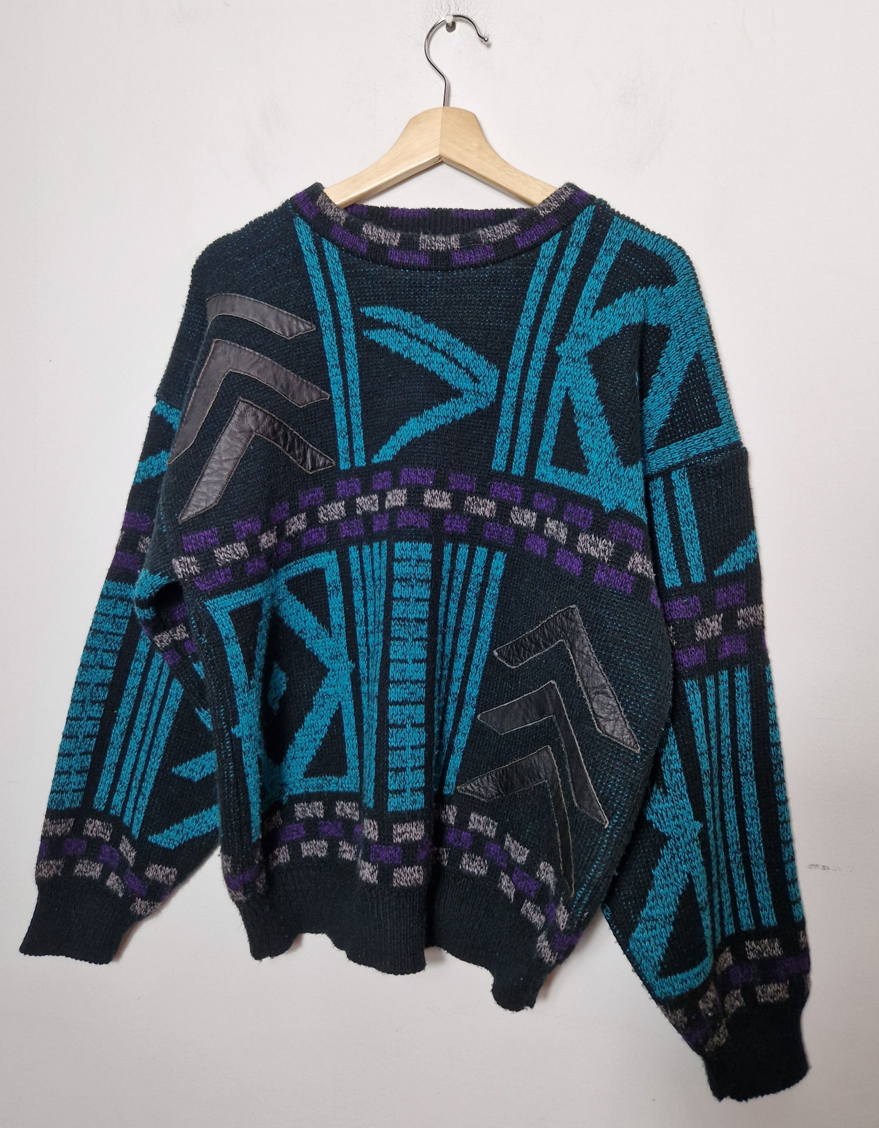 Japanese Brand × Vintage vintage sweater Size US XL / EU 56 / 4 - 1 Thumbnail
