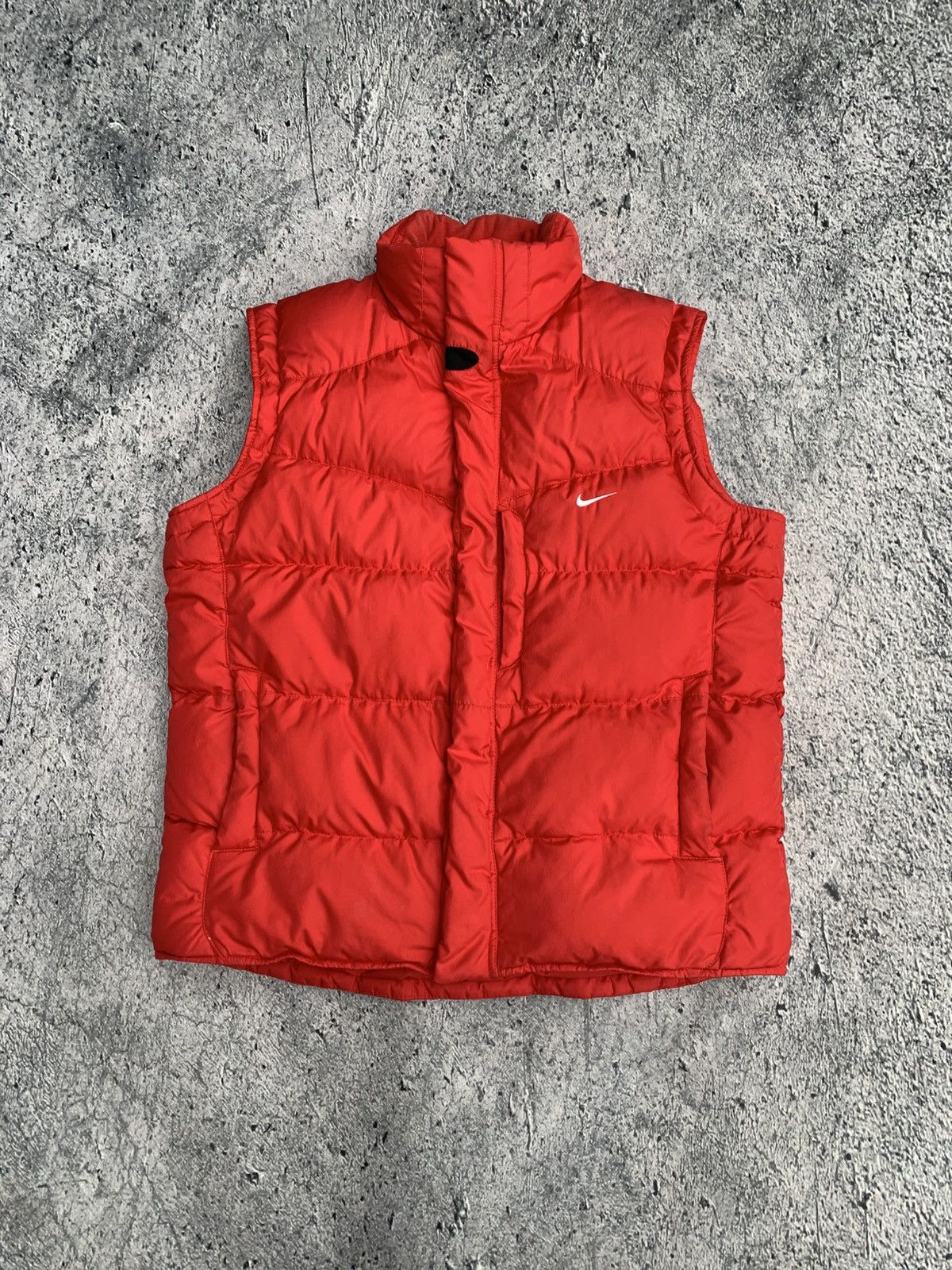 Nike Very Rare Vintage NIKE VINTAGE 90S MEN S RED GOOSE DOWN VEST PUFFER GILET Grailed