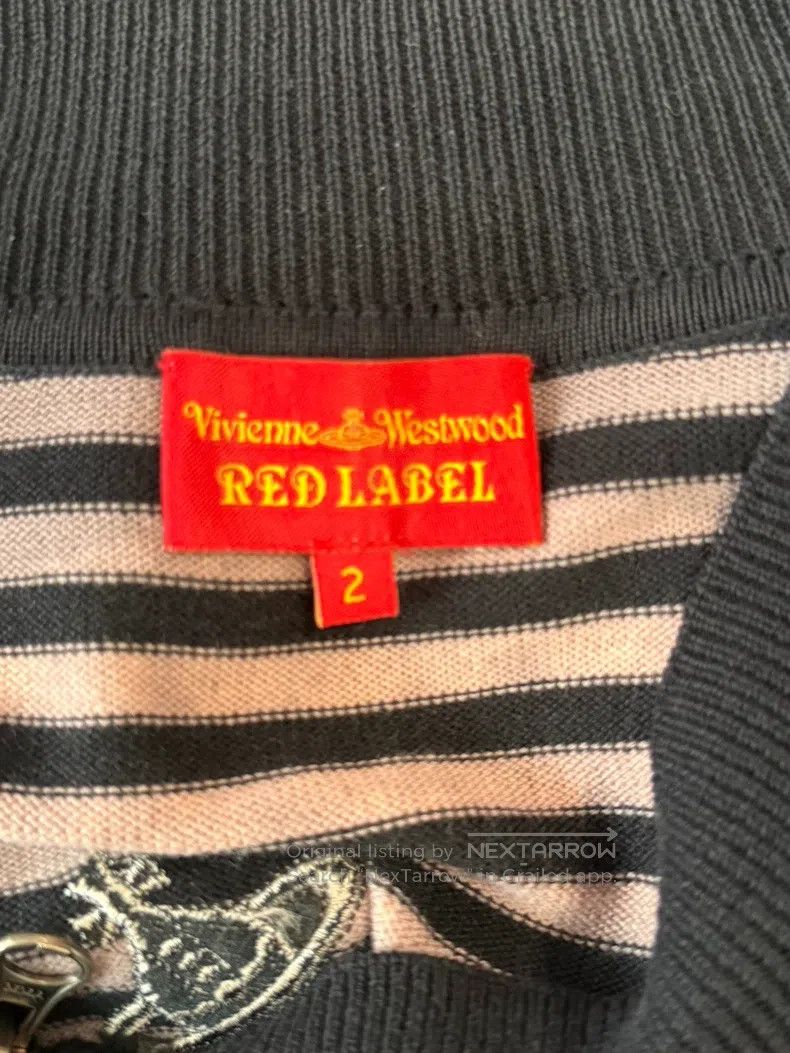 Vivienne Westwood Vivienne Westwood Skull Head striped Y2K millennium-style Size M / US 6-8 / IT 42-44 - 4 Thumbnail