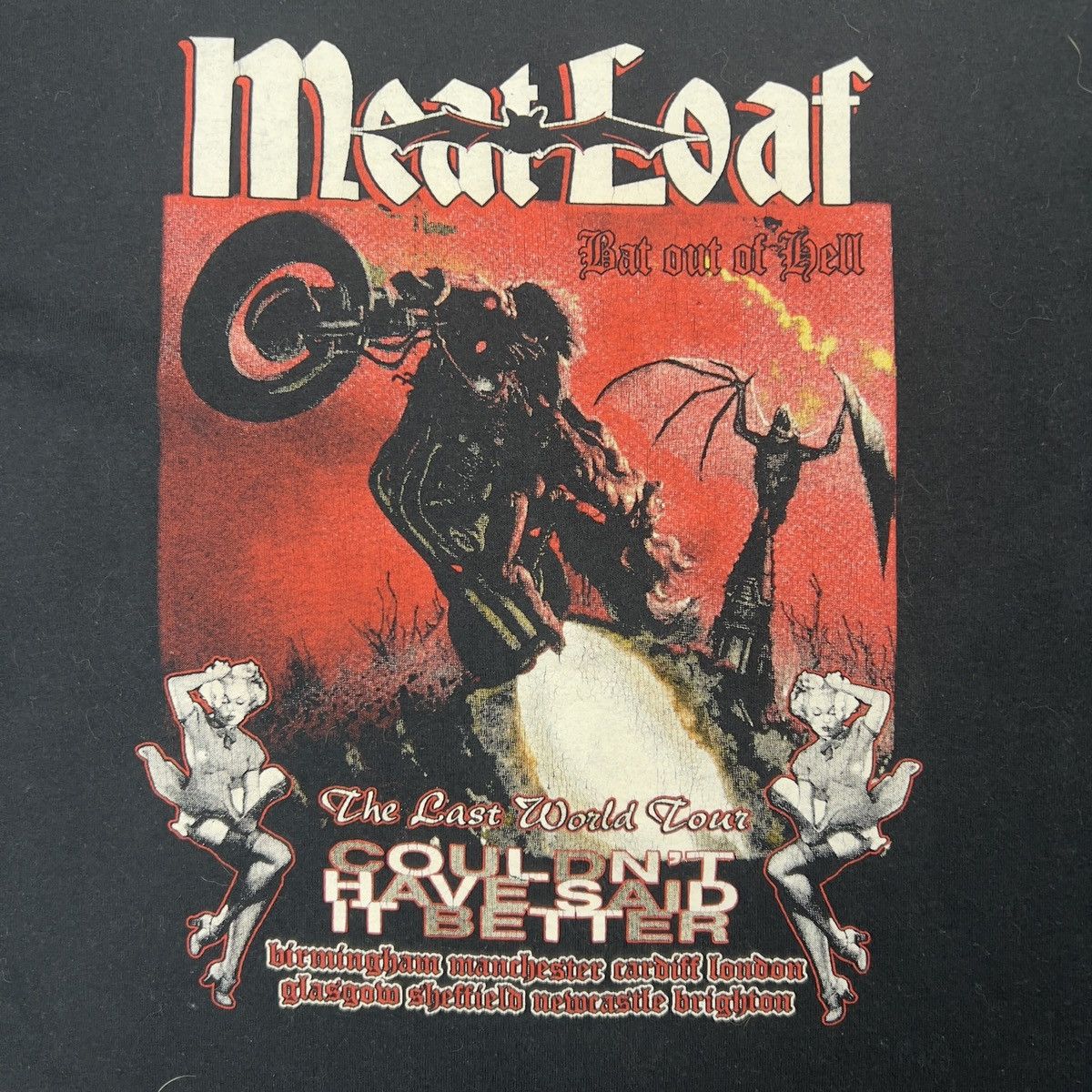 Other Rare! Vintage Meat Loaf Couldn’t Have Said It Better Tee 00s Size US L / EU 52-54 / 3 - 16 Thumbnail