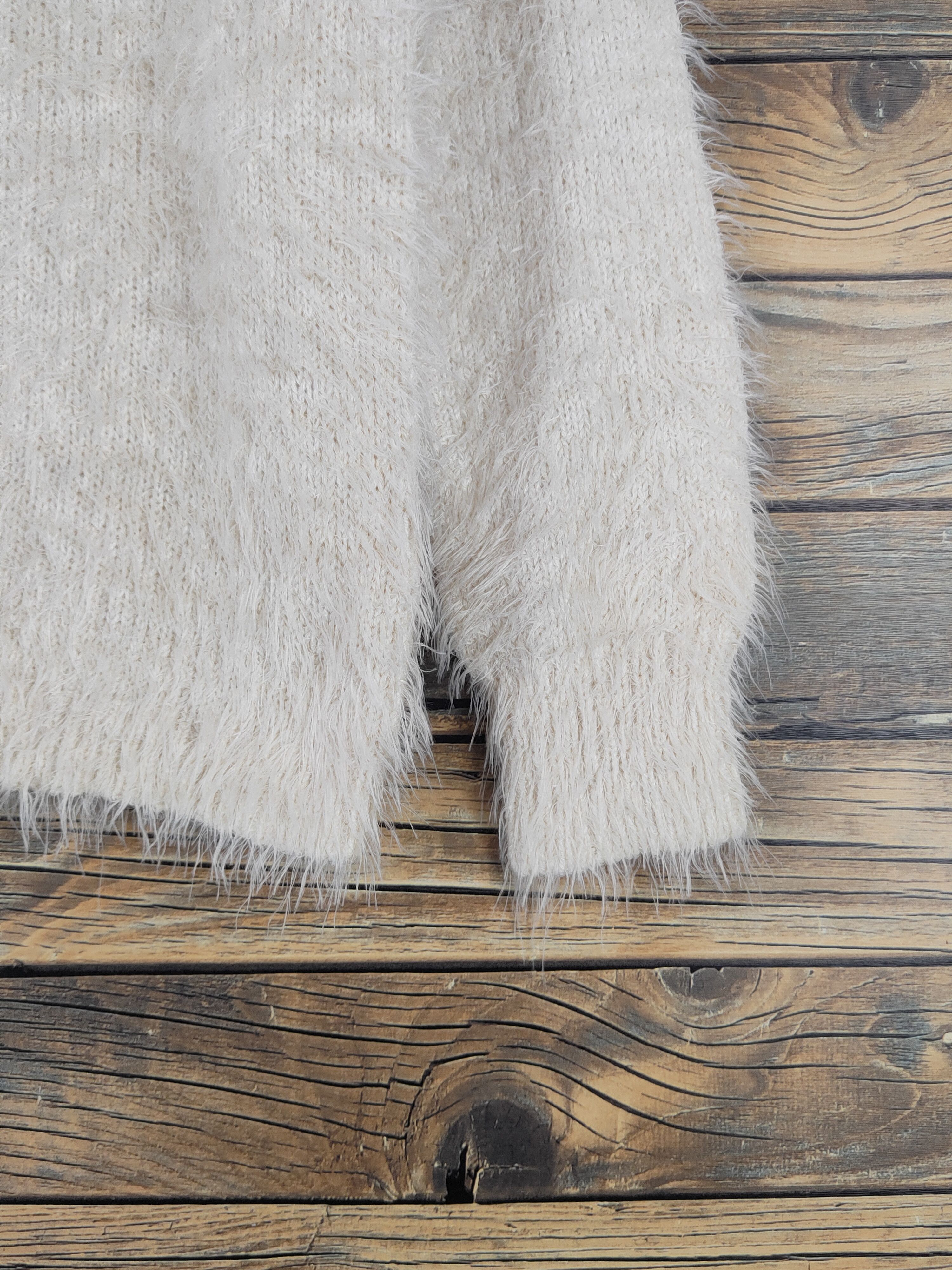 Japanese Brand × Vintage Grove Light Brown Shag Shaggy Fur Mohair Knitwear #W2132 Size S / US 4 / IT 40 - 6 Thumbnail