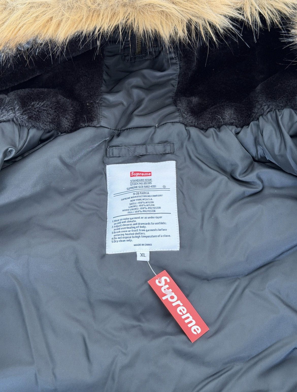 Supreme Supreme N-2B Size US XL / EU 56 / 4 - 3 Thumbnail