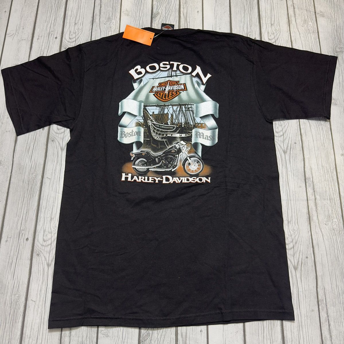 Harley Davidson × Vintage Vintage Harley Davidson tee Size US XL / EU 56 / 4 - 2 Thumbnail