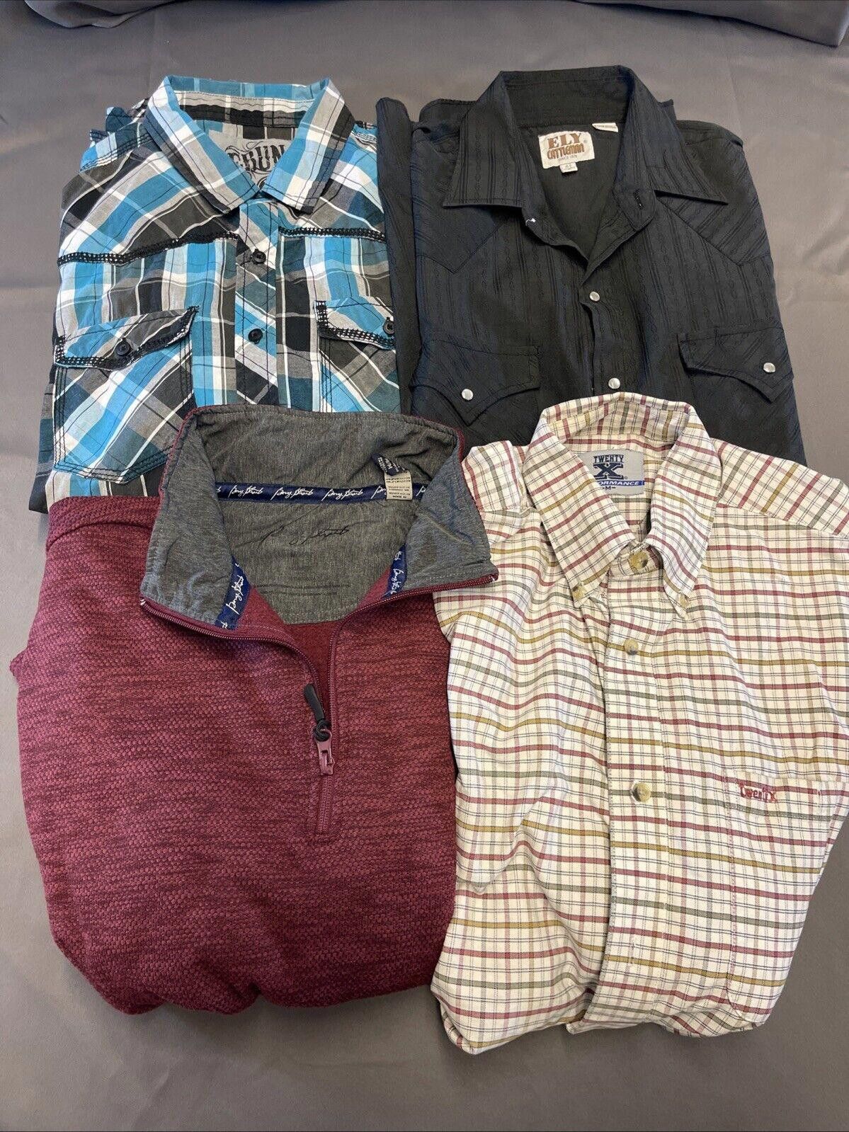 Designer COWBOY UP Lot Of 4 M Rerun- Ely- Twenty x -George Strait Size US M / EU 48-50 / 2 - 1 Thumbnail