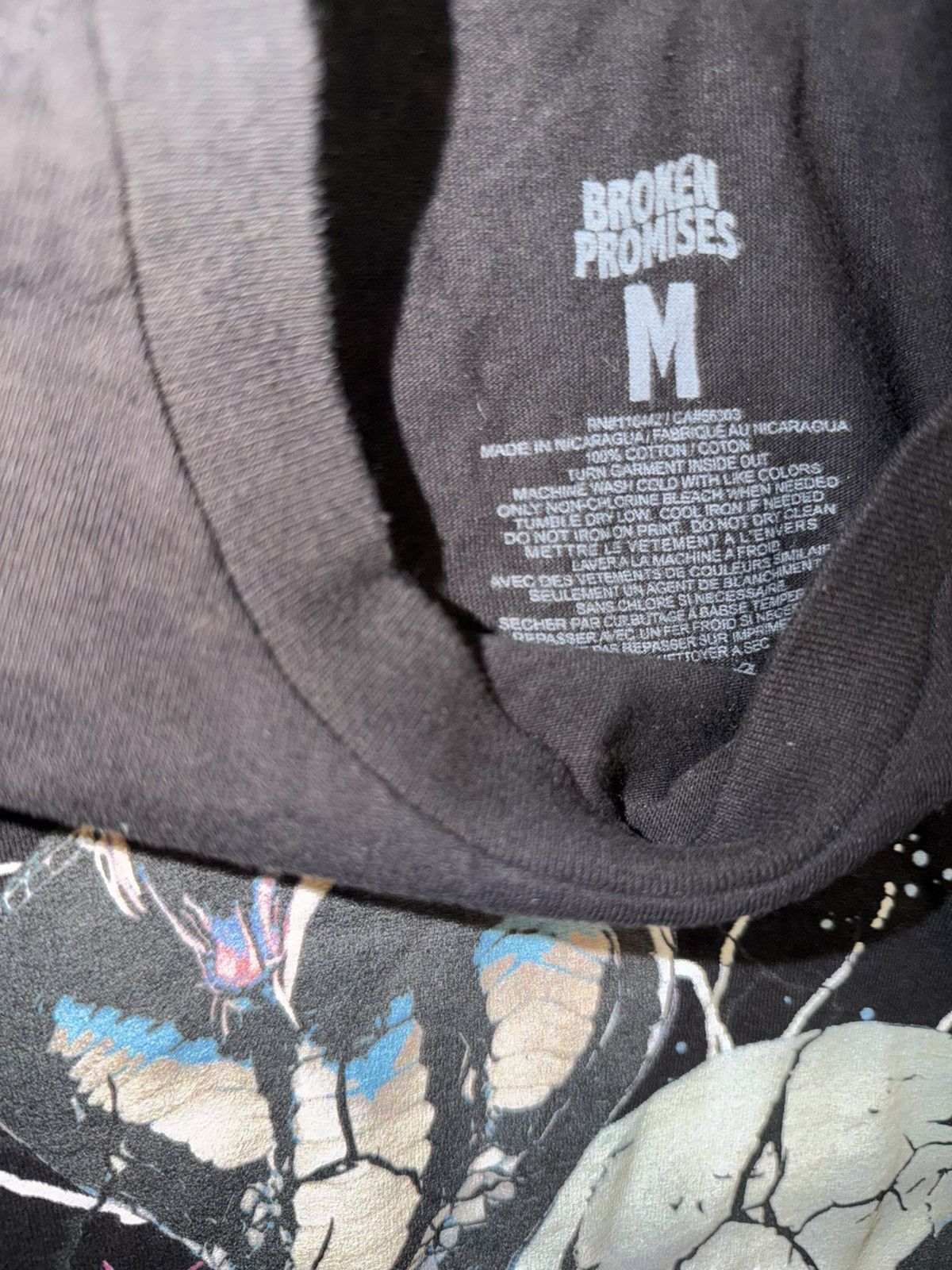 Broken Promises Co. Broken Promises forever means nothing cobra skull t-shirt Size US M / EU 48-50 / 2 - 4 Thumbnail