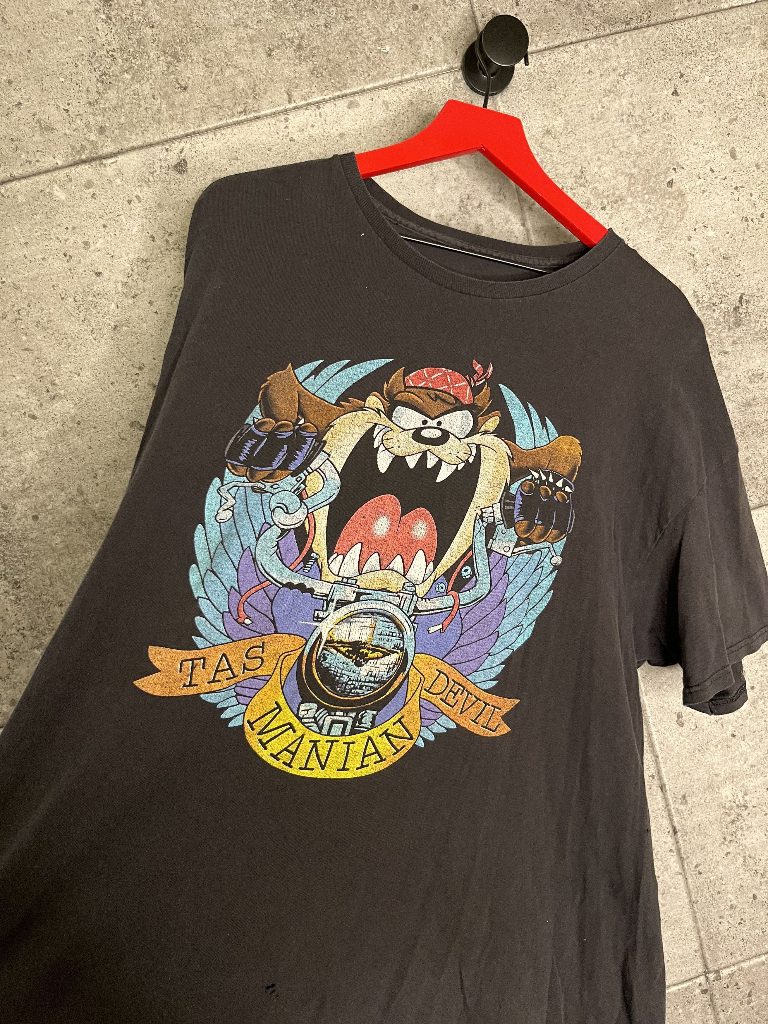 Cartoon Network × Vintage Vintage looney toons tasmanian devil t shirt Size US XL / EU 56 / 4 - 2 Thumbnail