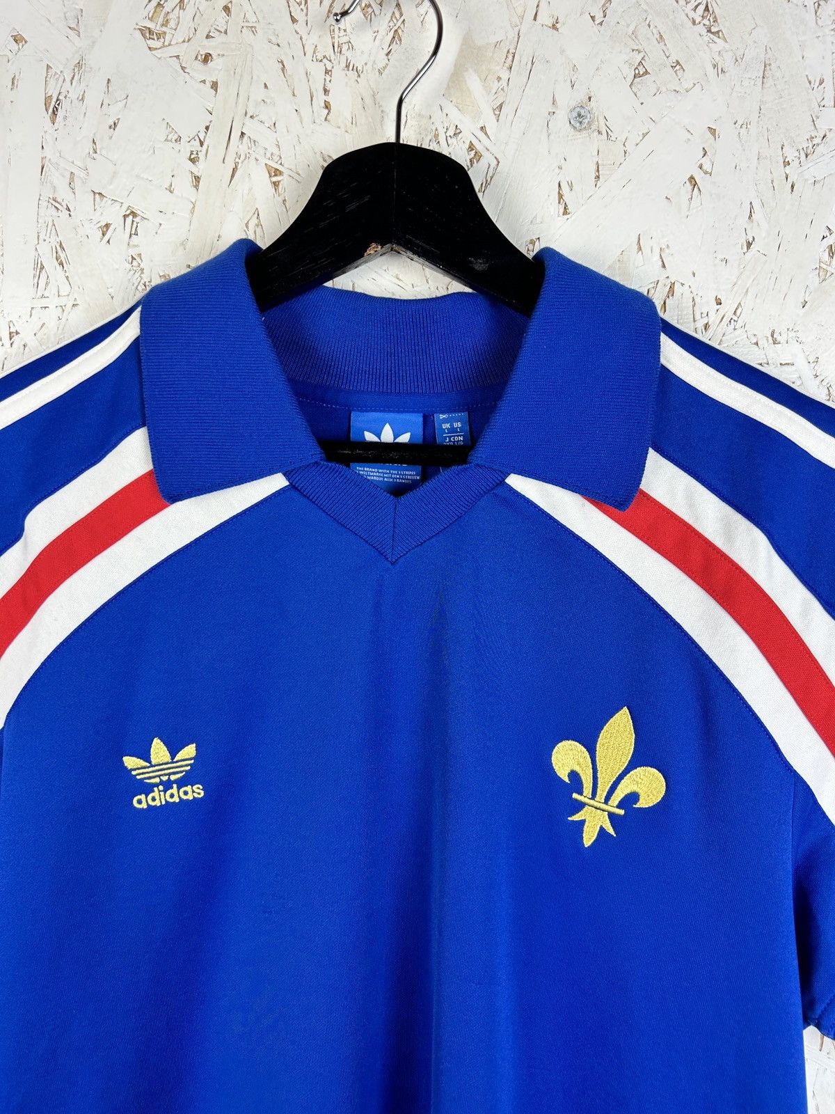 Adidas Adidas Retro 1984/86 Originals 2013 France Soccer Jersey L Size US L / EU 52-54 / 3 - 2 Thumbnail
