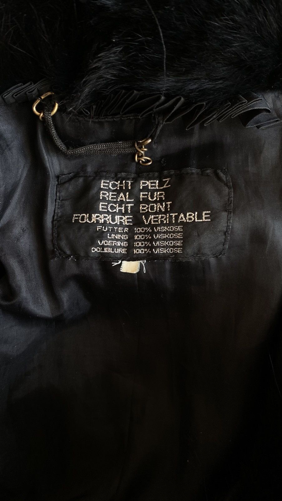Other Black mink Fur Coat Size M / US 6-8 / IT 42-44 - 3 Thumbnail