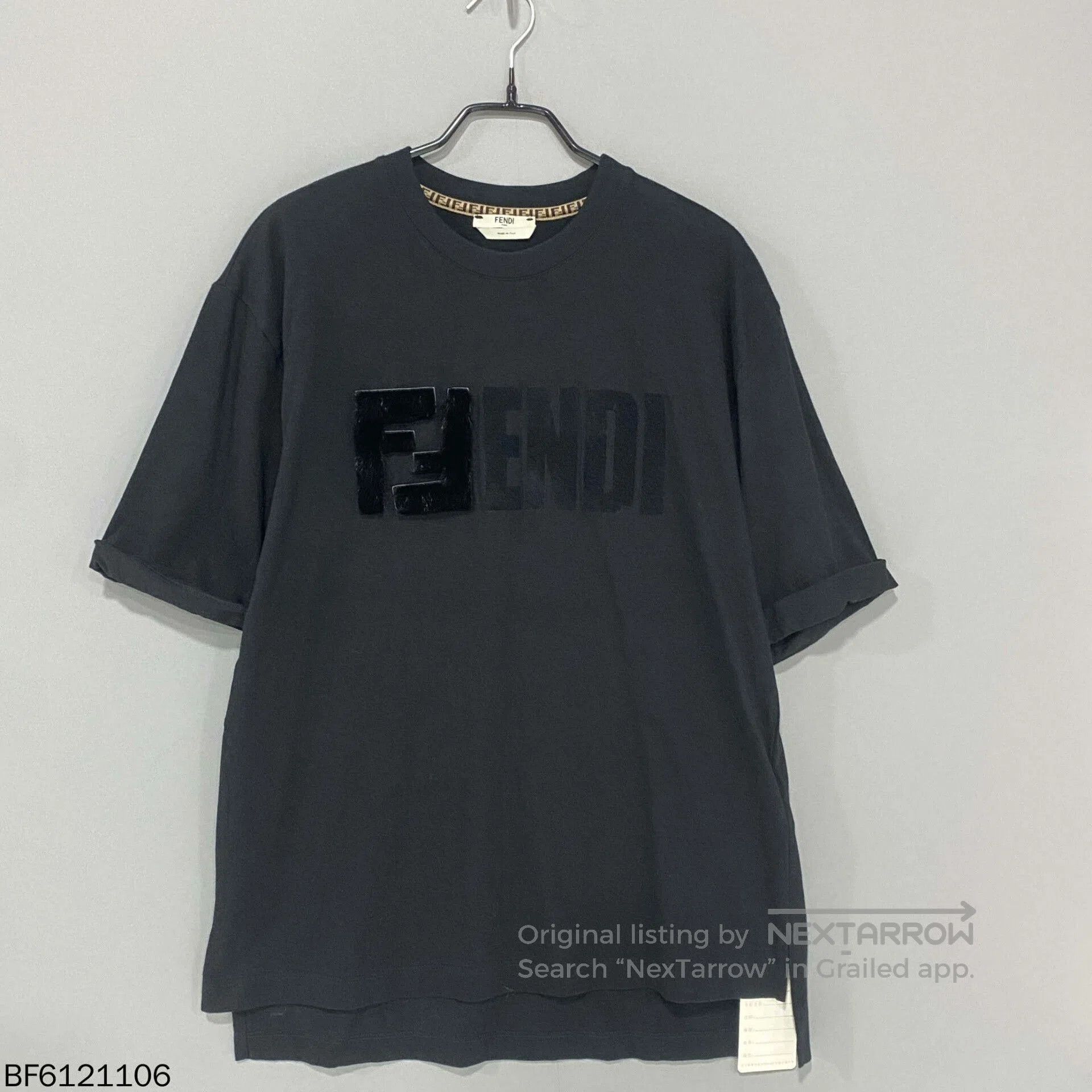 Fendi Fendi Mink Double F Logo Tee. Size US S / EU 44-46 / 1 - 1 Thumbnail
