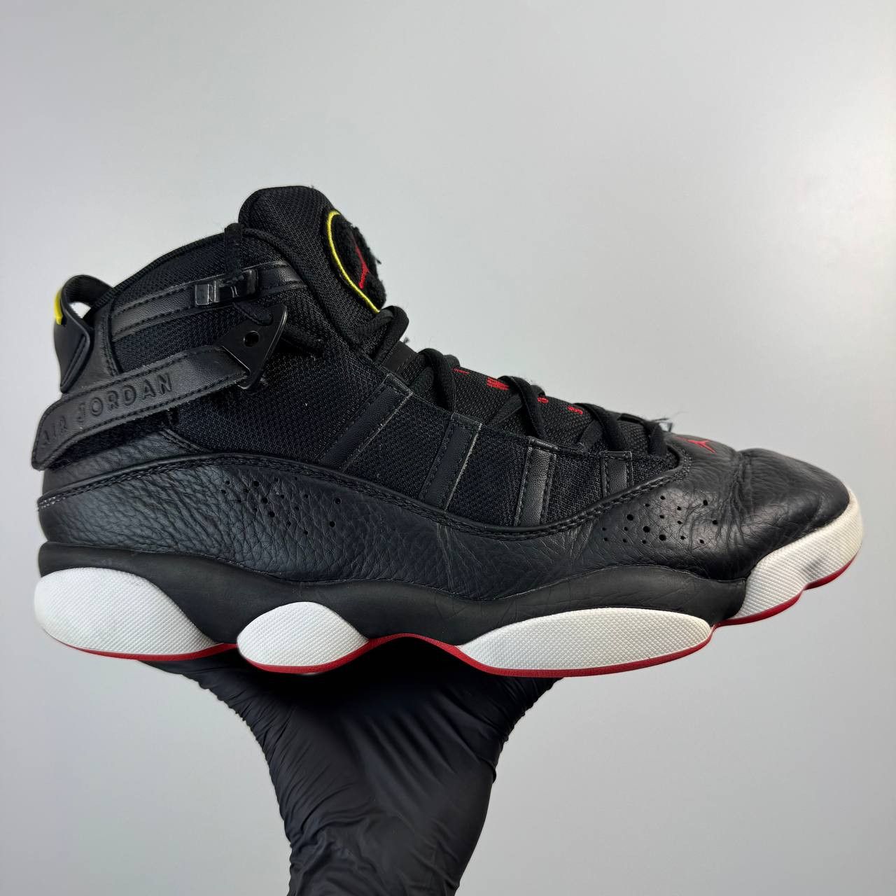 Nike Nike Air Jordan 6 Rings 322992-063 Black Red Size US 11 Size US 11 / EU 44 - 7 Thumbnail