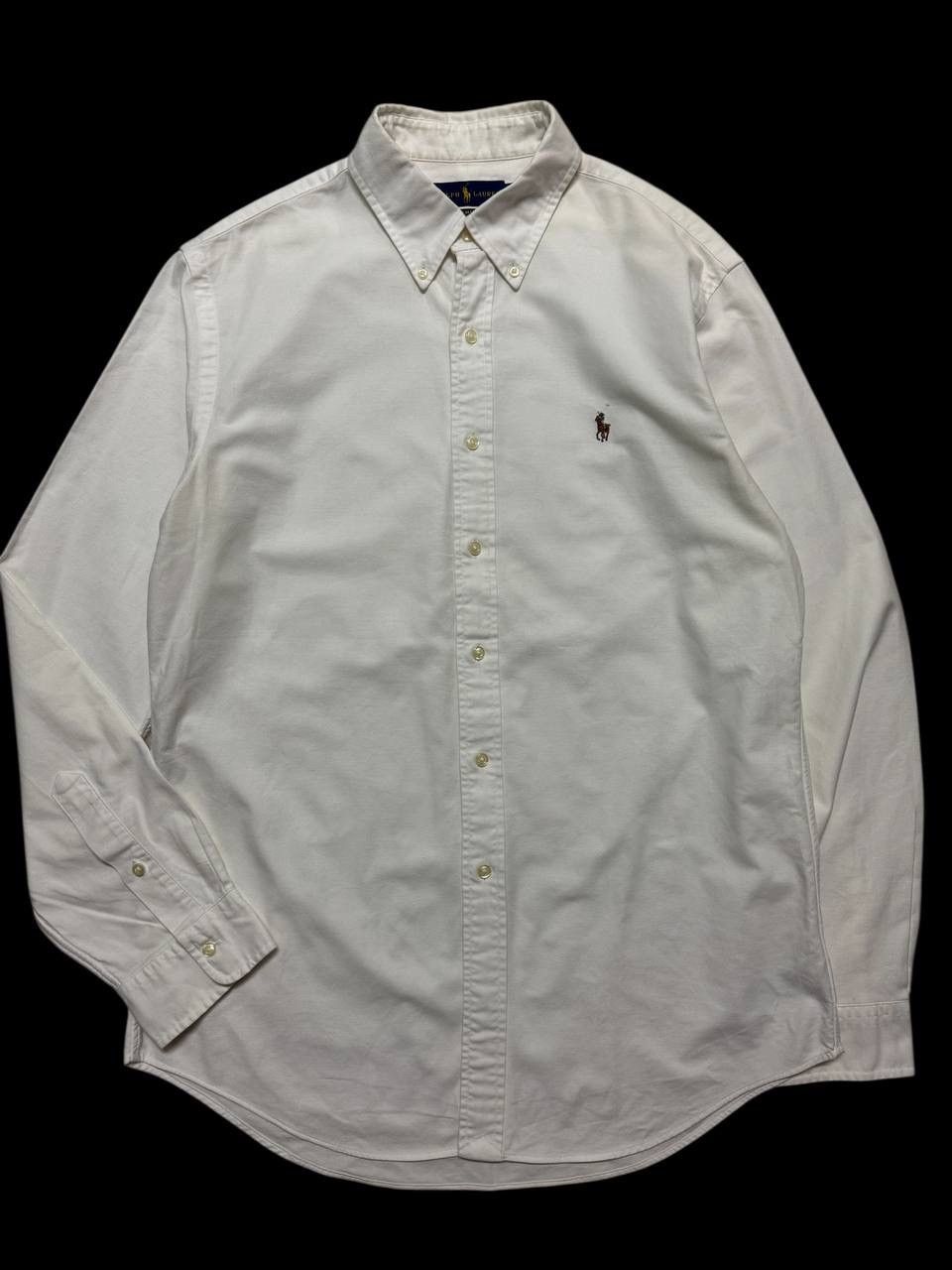 VINTAGE Y2K POLO RALPH LAUREN SLIM FIT STRETCH OXFORD SHIRT