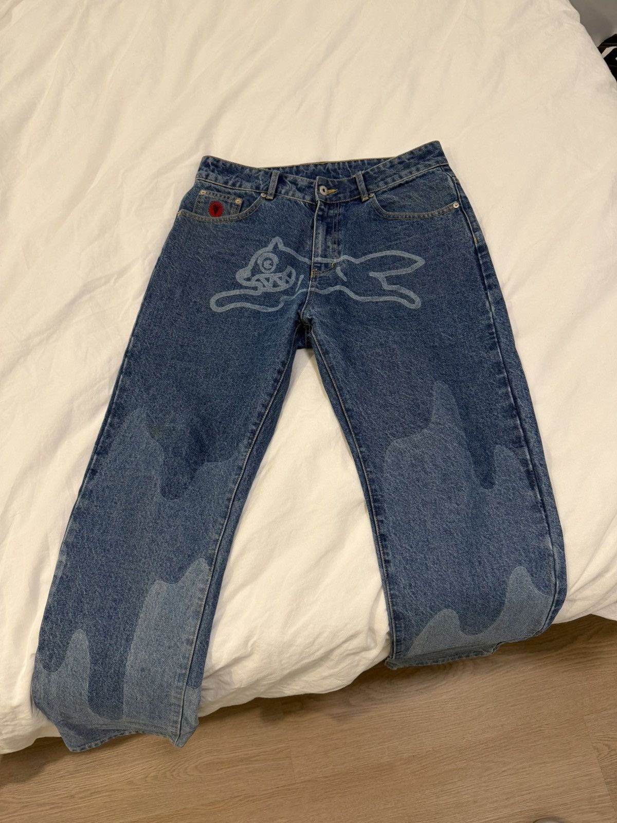 Billionaire Boys Club BBC denim drip jeans Size US 32 / EU 48 - 1 Thumbnail