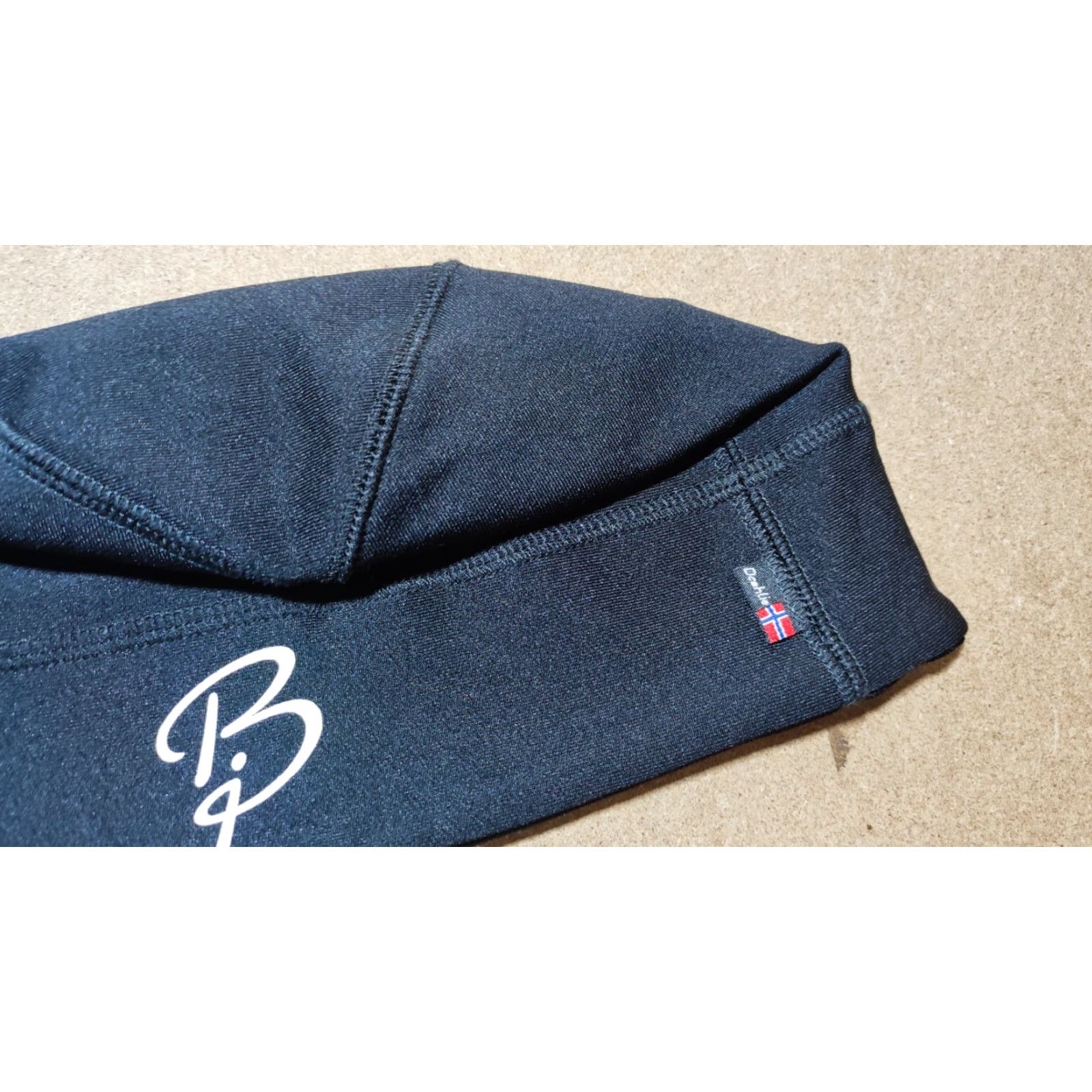 Vintage Bjorn Daehlie Black Hat Ski Cap One Size Winter Cross Country Biathlon Thermal Beanie Unisex Adults Mens Womens Size ONE SIZE - 4 Thumbnail