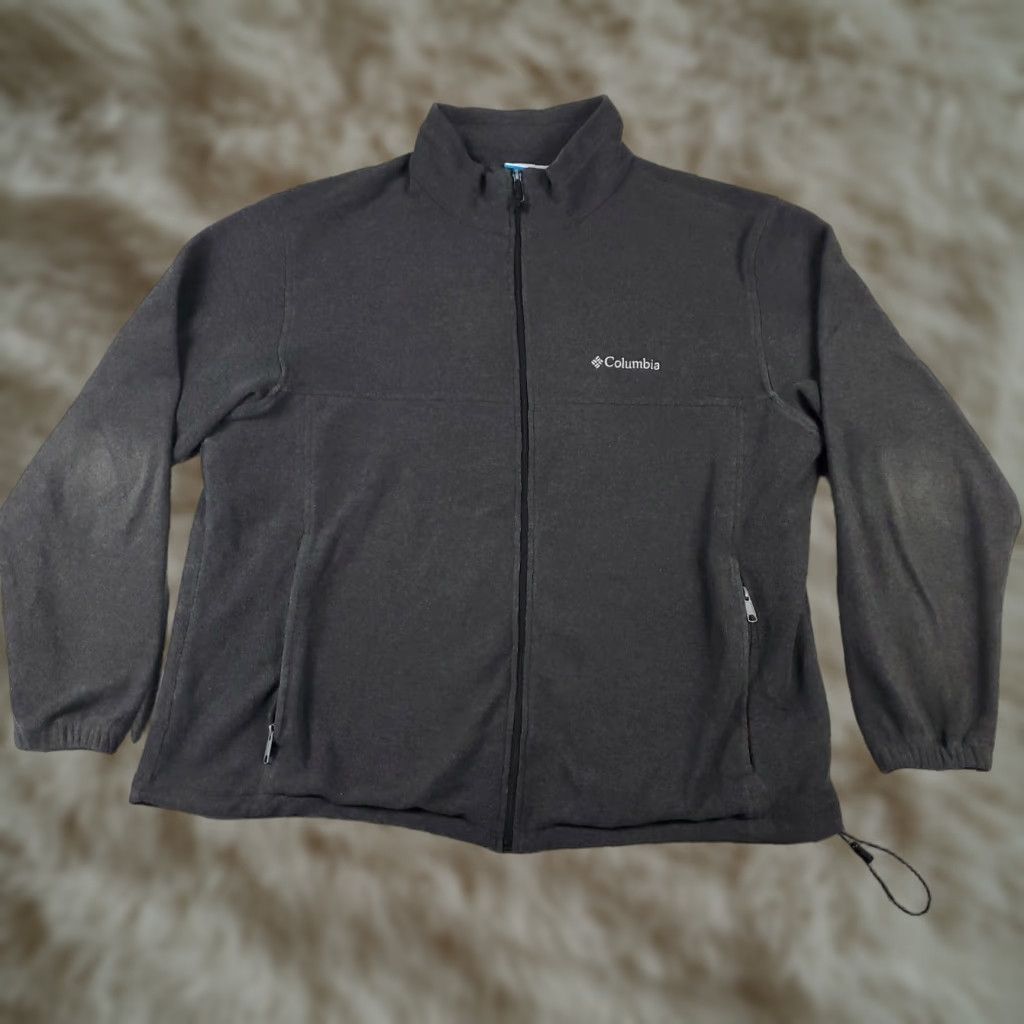 Vintage VINTAGE Columbia Men's Sweater Full Zip Fleece Casual Outdoor Warm 2X Black Size US XXL / EU 58 / 5 - 1 Thumbnail