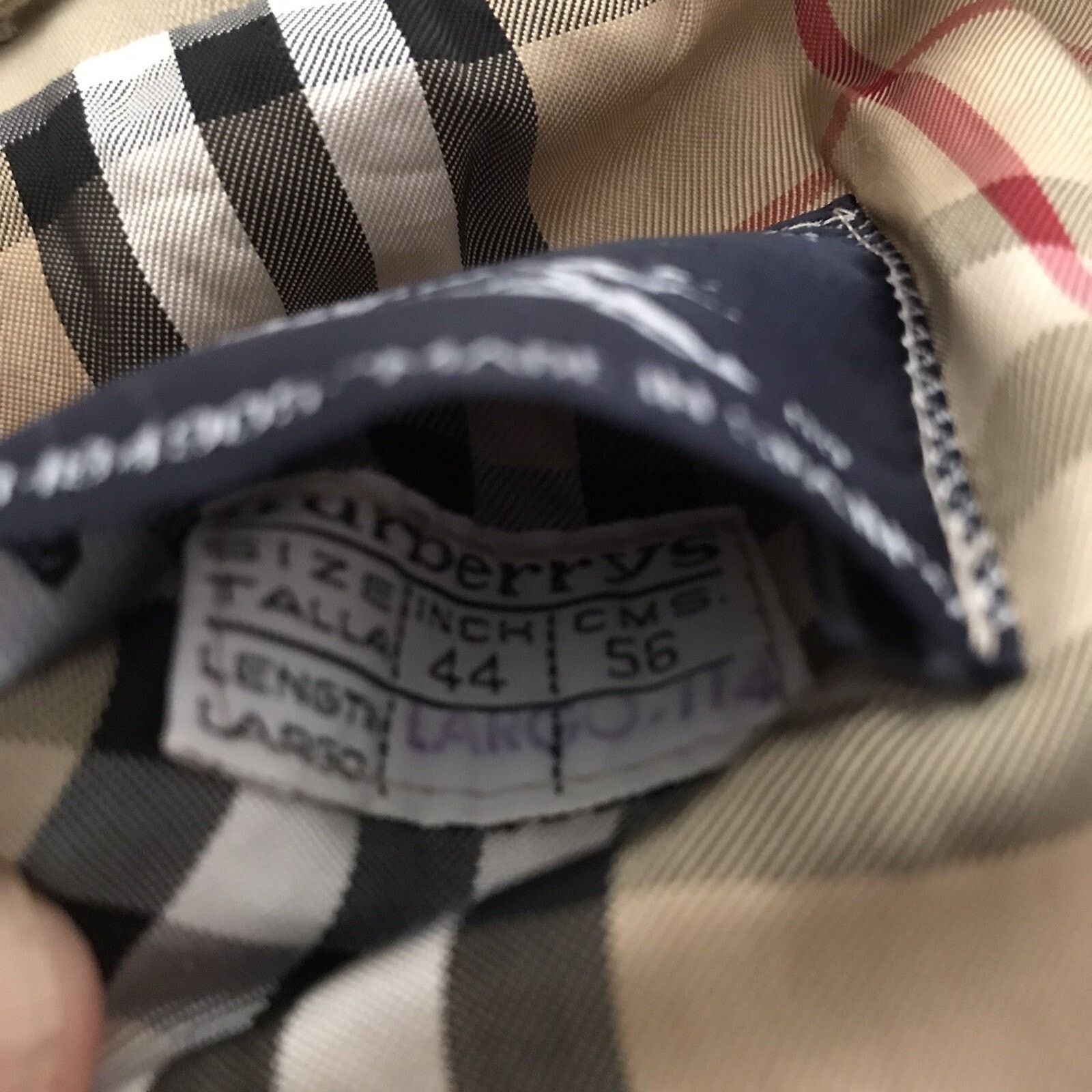 Burberry vintage Burberry's Trench Coat jacket Nova Check overcoat Size US XL / EU 56 / 4 - 10 Thumbnail