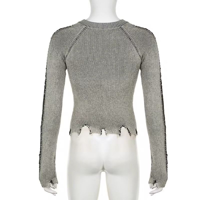 Other Vintage Retro Ripped Streetwear Knitwear Pullover Size S / US 4 / IT 40 - 6 Thumbnail
