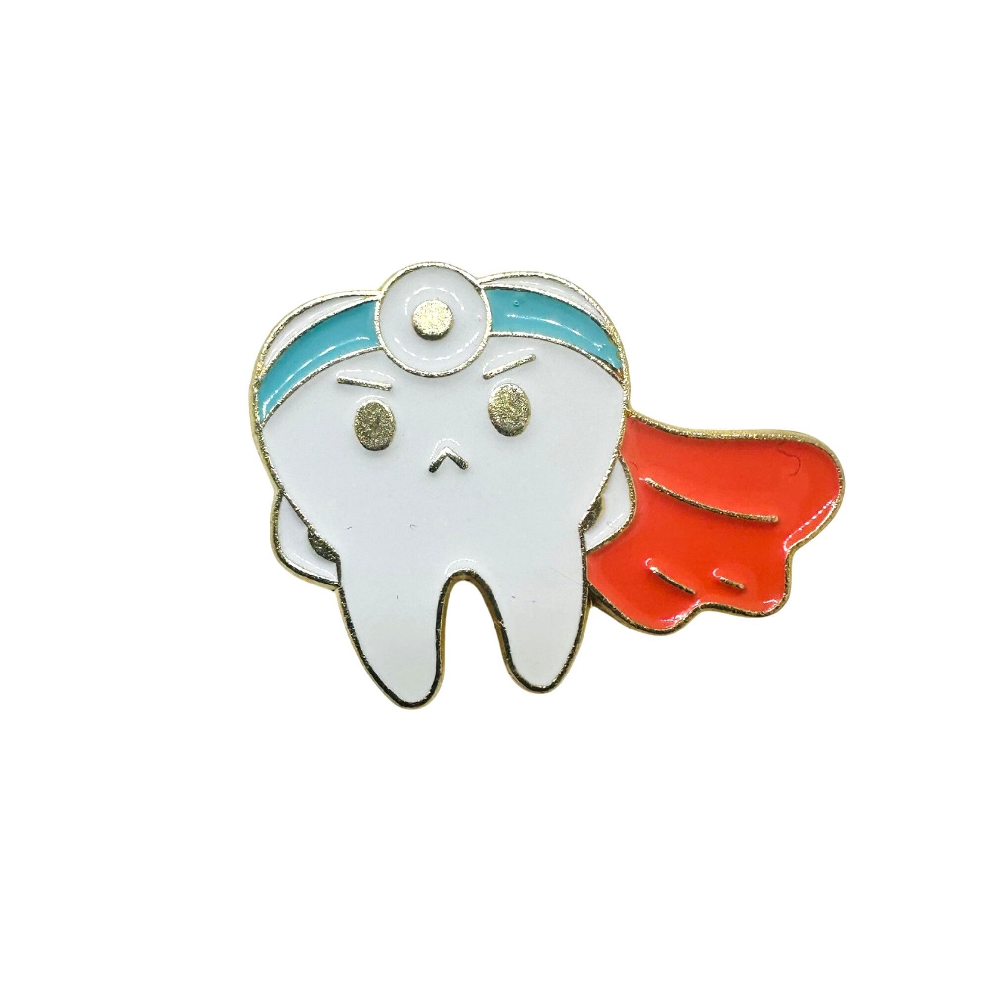 Other ⭐Superhero Dentist Tooth Enamel Pin Badge Tooth Dental Healt Size ONE SIZE - 4 Thumbnail