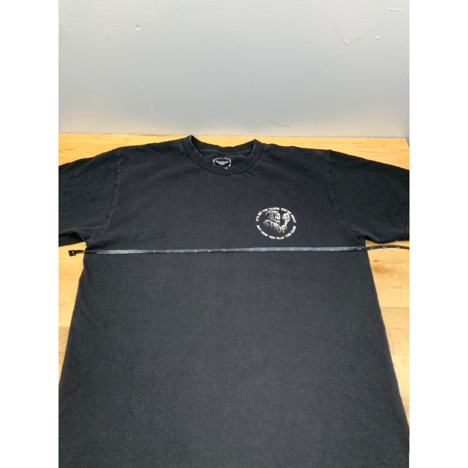 Vintage Last Call Co Graphic T Shirt Mens L Black Skull Graphic Print Crew Neck Casual Vintage No? Size US L / EU 52-54 / 3 - 5 Thumbnail