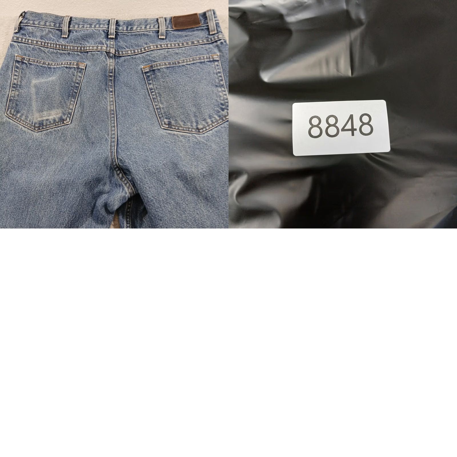 Vintage L.L.Bean Jeans Men Classic Fit Straight Leg 36x36 Blue Denim 100% Cotton Button Zip 5-Pocket Vintage? No (adjusted) Size US 36 / EU 52 - 8 Thumbnail