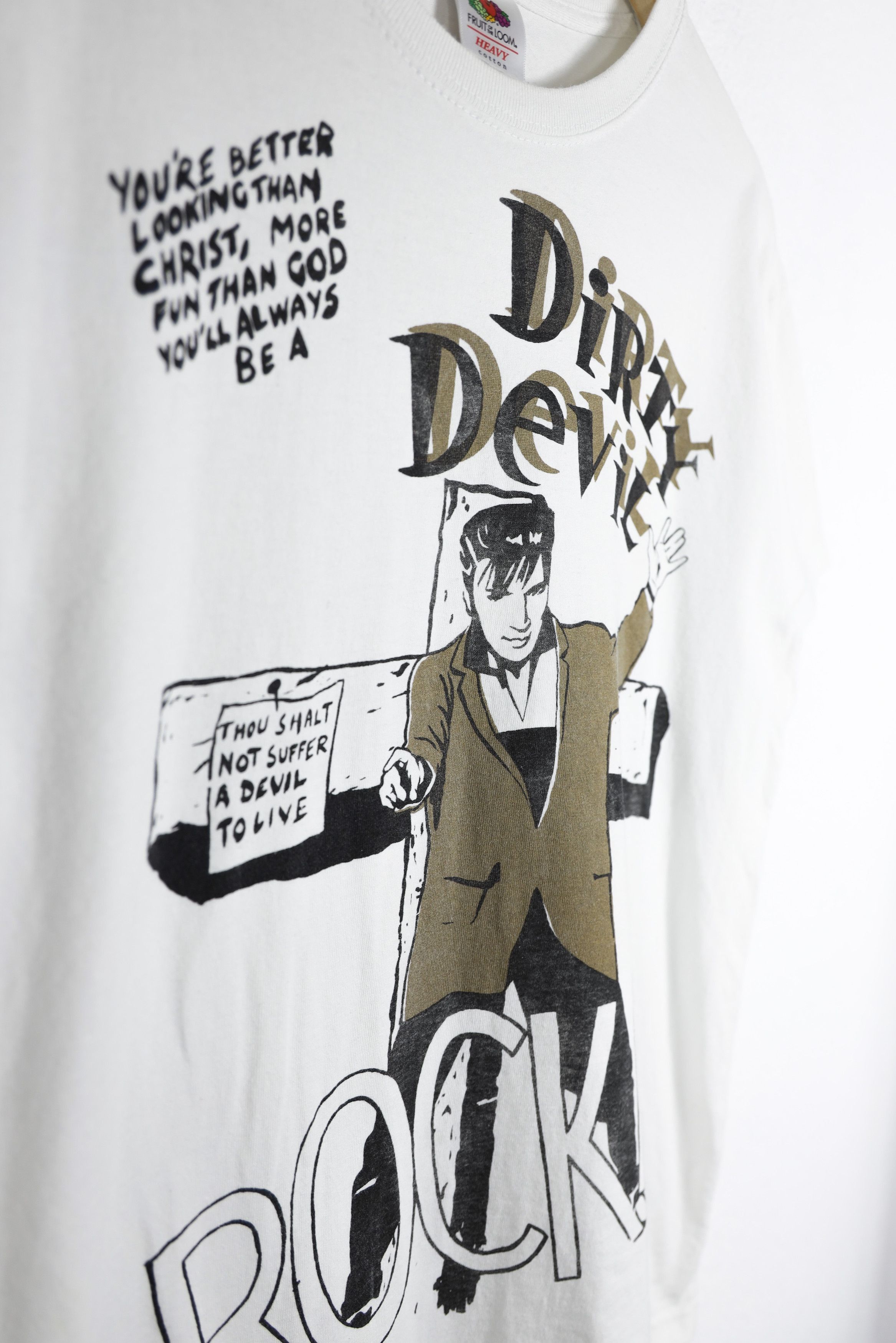 Vintage Vintage Humor Rock & Religion Dirty Devil Graphic Tee Tshirt Size US L / EU 52-54 / 3 - 4 Thumbnail
