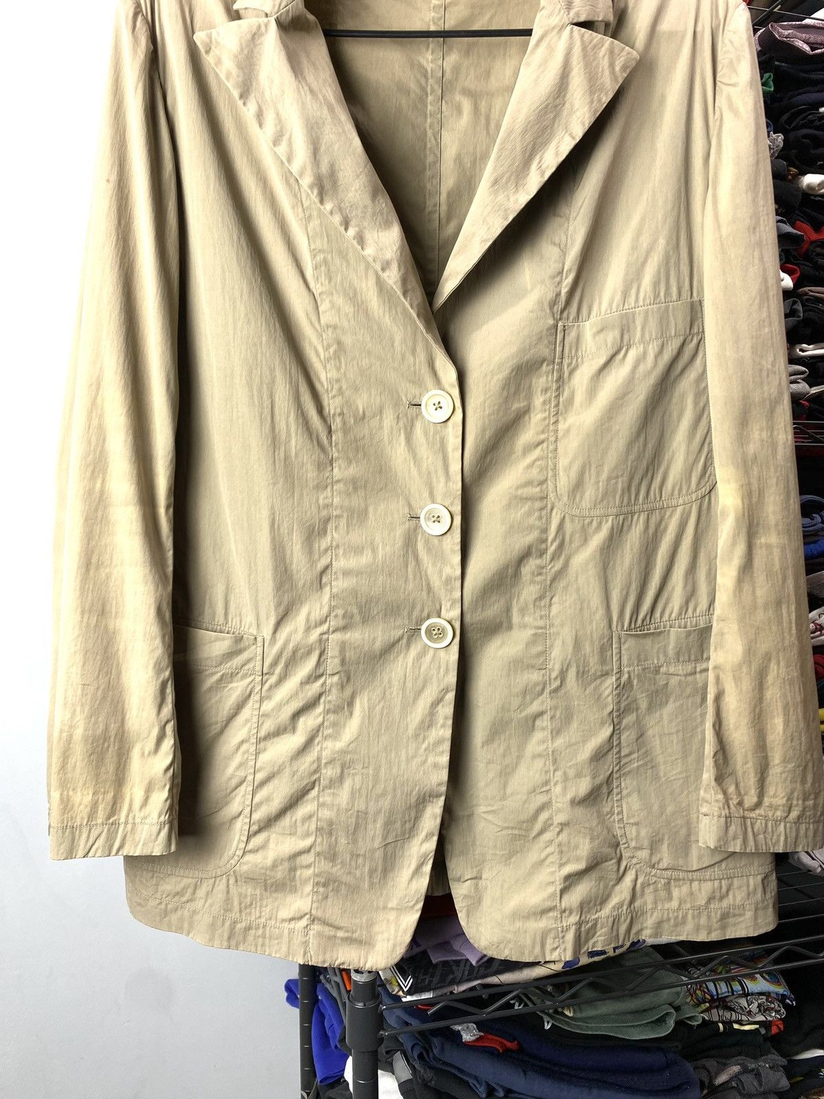 Jil Sander Vintage Jil Sander Blazer Jacket Sunfaded Size S / US 4 / IT 40 - 4 Thumbnail