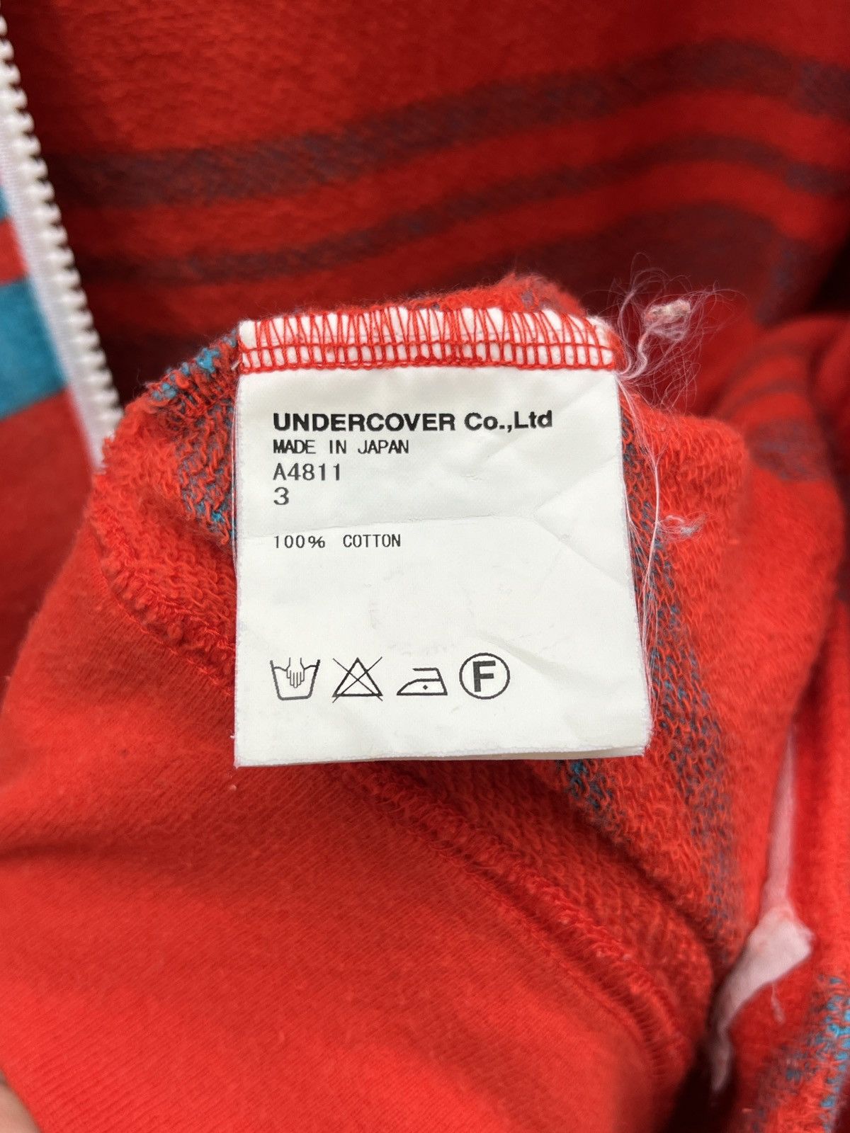 Undercover AW08 Undercoverism Border Sweat Hoodie Size US L / EU 52-54 / 3 - 7 Thumbnail
