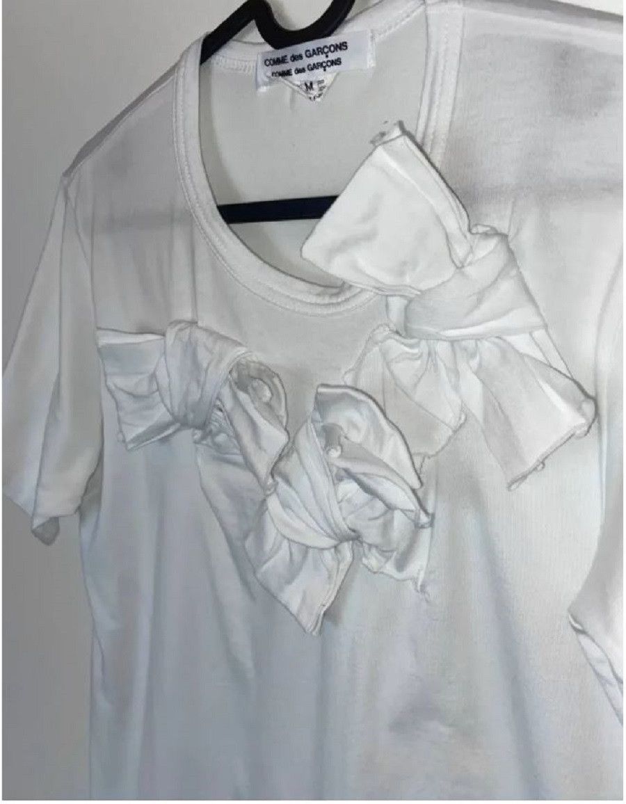 Comme des Garcons WMNS Comme des Garcons AW2013 Frolar White T shirt Size M / US 6-8 / IT 42-44 - 5 Thumbnail