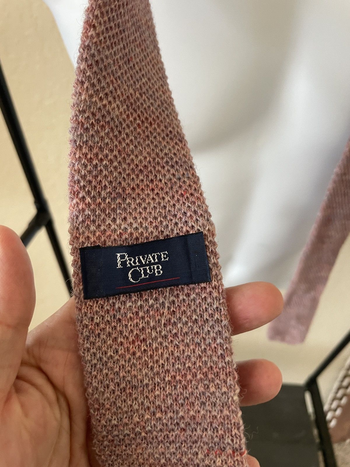 Vintage Private Club 100% Virgin Wool sock tie nwd Size ONE SIZE - 4 Thumbnail