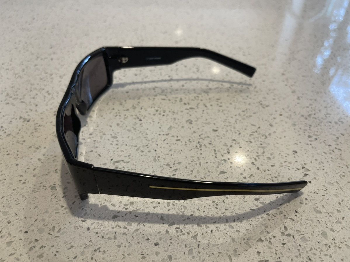 Dior × Hedi Slimane Dior Homme black tie 3/s thin sunglasses by Hedi Slimane Size ONE SIZE - 11 Thumbnail