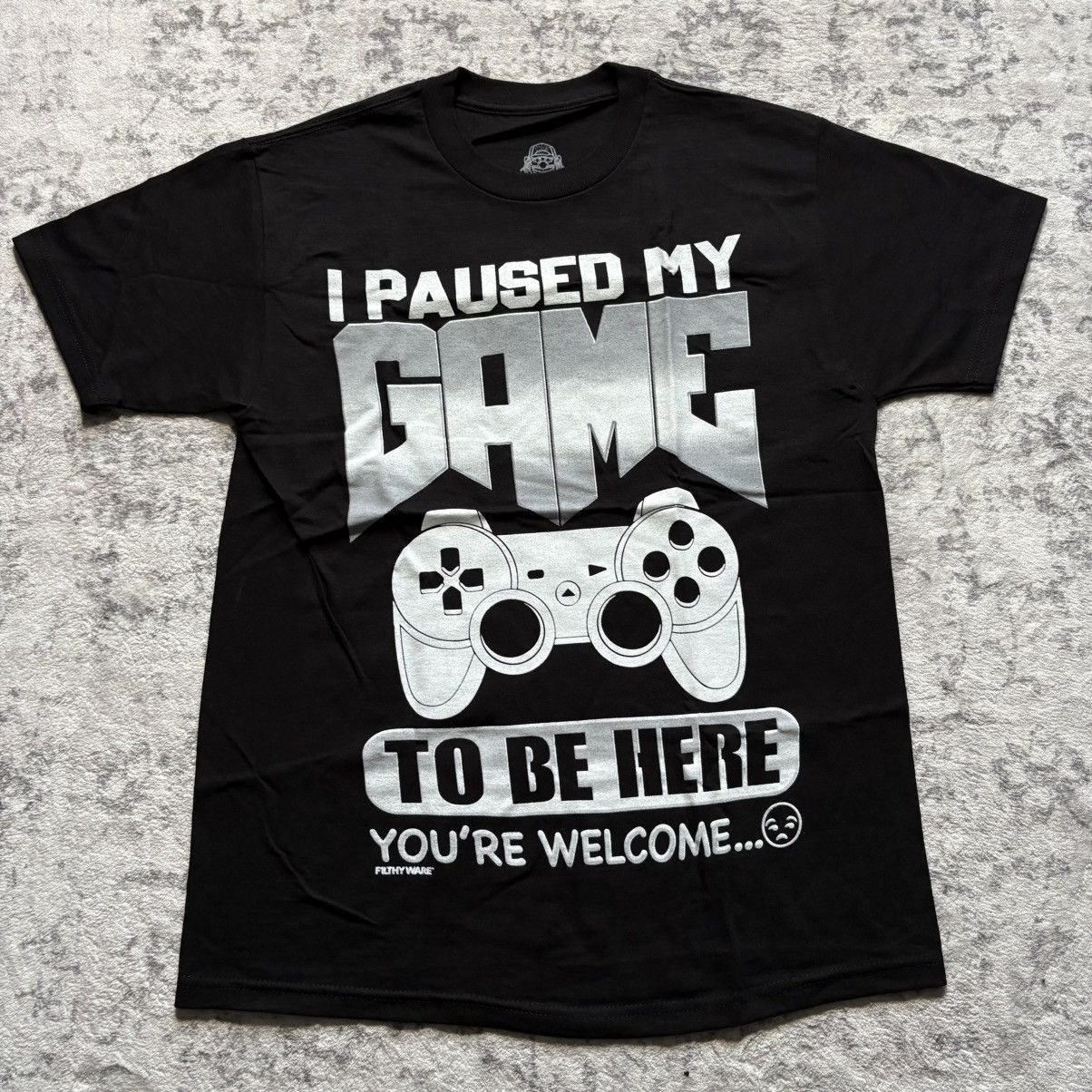 Playboi Carti F1lthyWare Antagonist Tour I Paused My Game To Be Here Tee Size US M / EU 48-50 / 2 - 1 Thumbnail