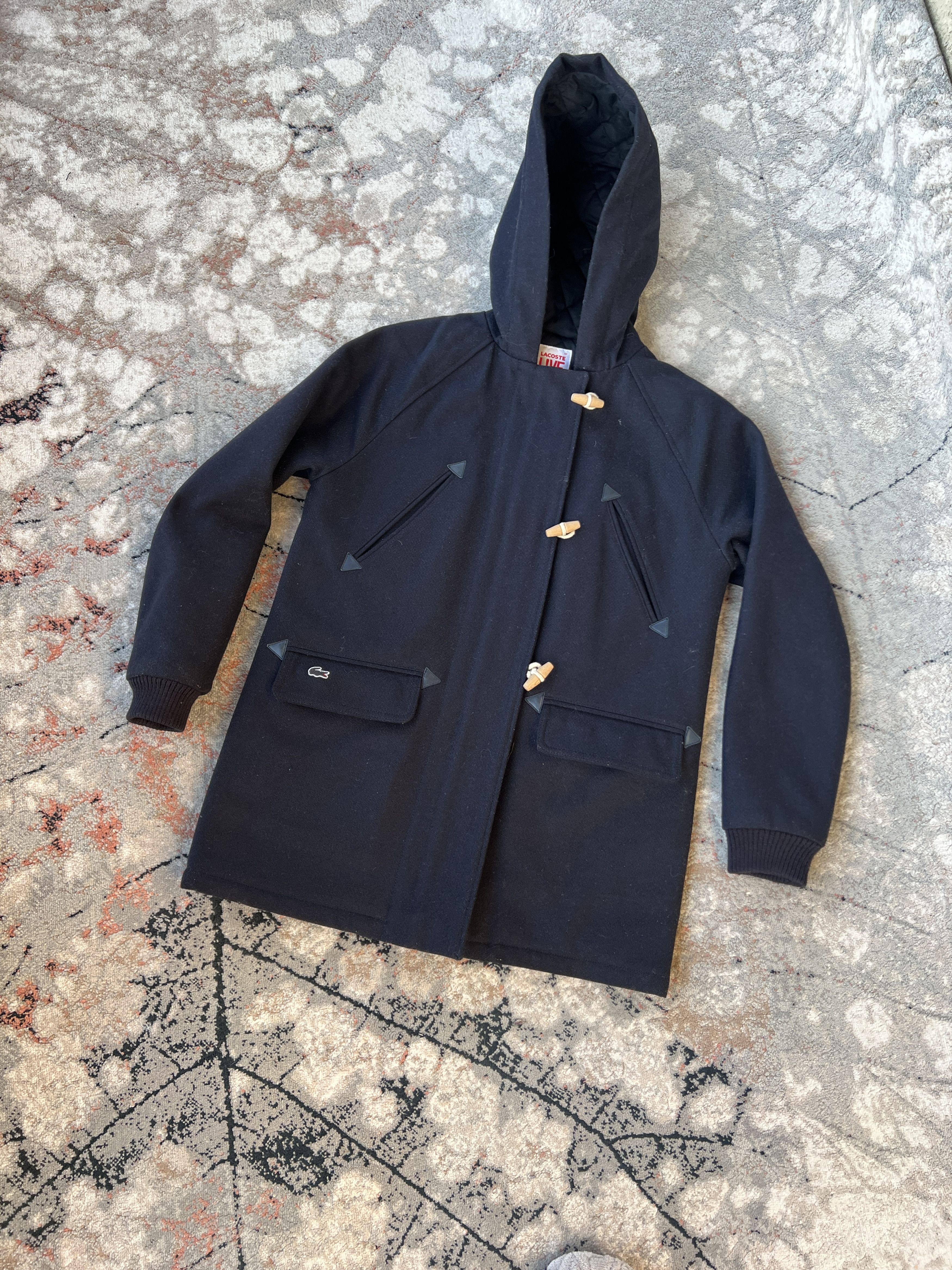 Lacoste Lacoste Live Wool Coat Size M / US 6-8 / IT 42-44 - 1 Thumbnail