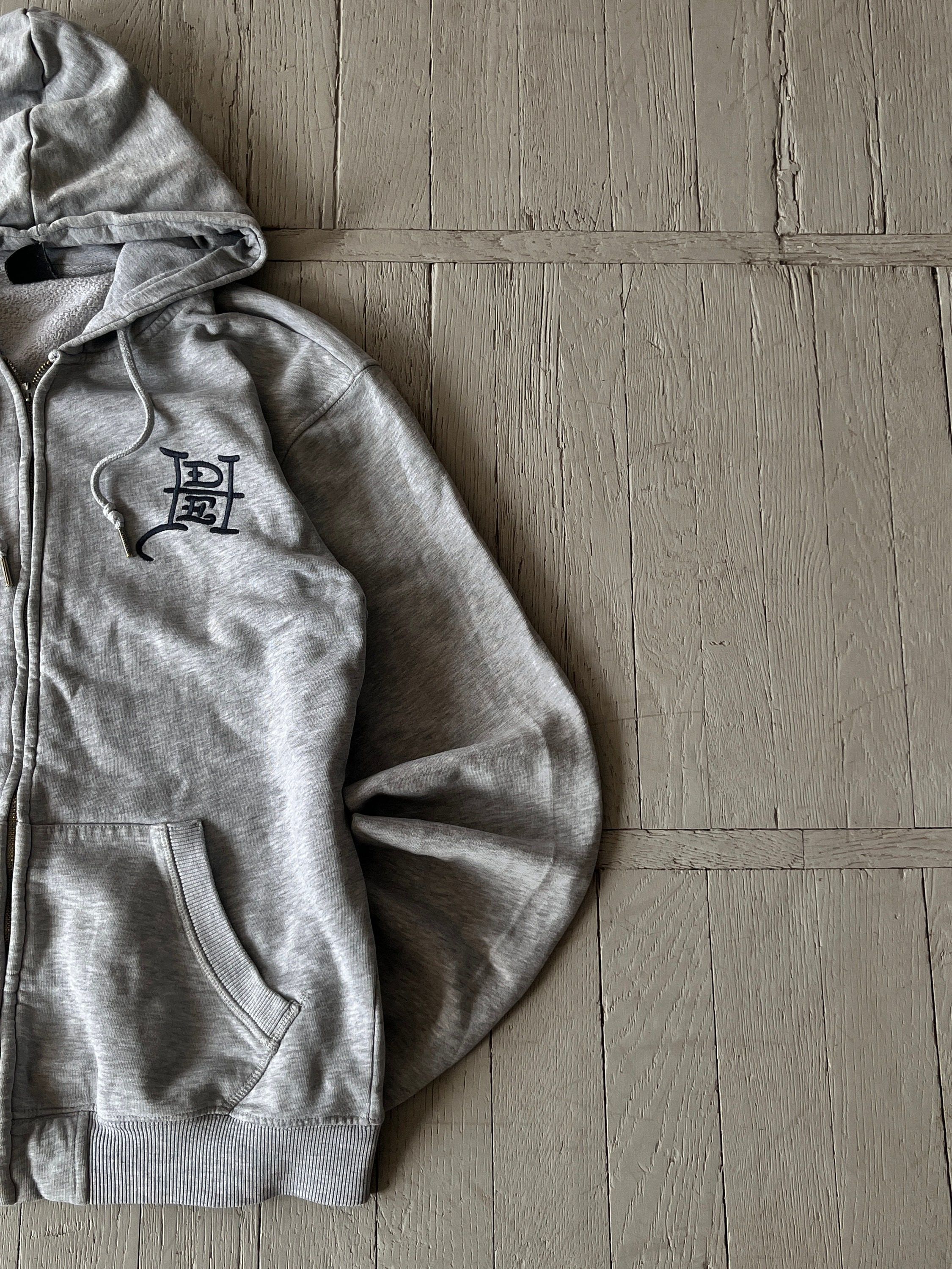 Ed Hardy × Vintage Vintage Ed Hardy Zip Hooded Sweatshirt Size US M / EU 48-50 / 2 - 5 Thumbnail