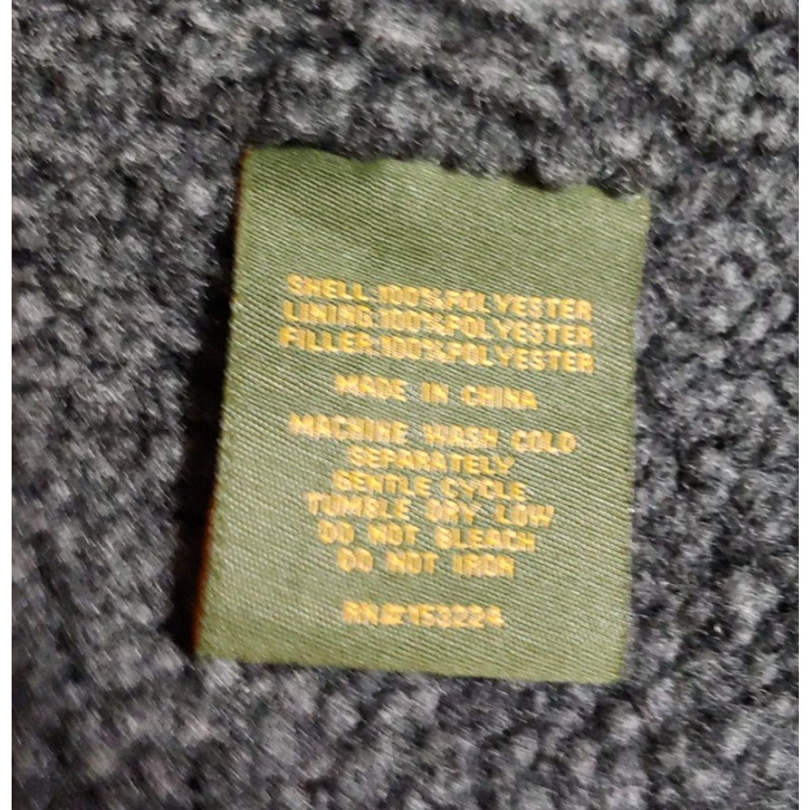 Vintage Rainforest RFT Vest Mens 2XL Gray Camouflage Fleece Lined Zip Vest Pockets Rainforest RFT Size US XXL / EU 58 / 5 - 5 Thumbnail