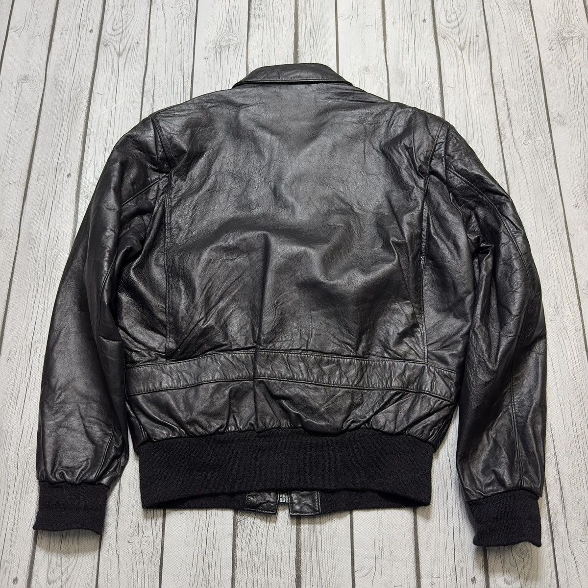 Vintage Vintage Great Things leather jacket Size US L / EU 52-54 / 3 - 2 Thumbnail
