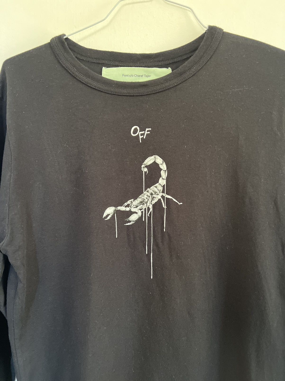 Off-White Off white scorpion Long Sleeve TEE Size US S / EU 44-46 / 1 - 4 Thumbnail