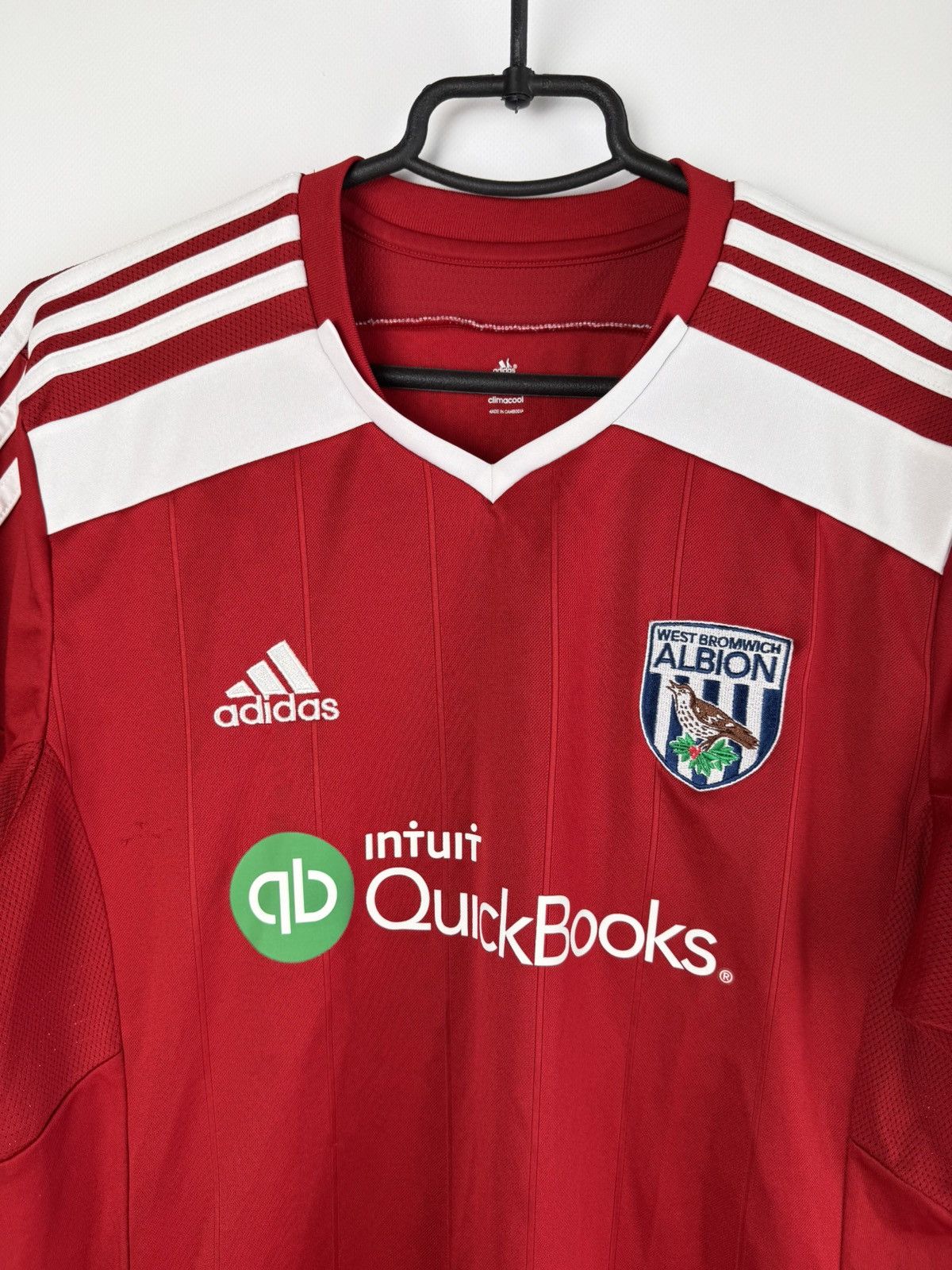 Adidas West Bromwich Albion 2014 2015 Away Soccer Jersey Adidas Size US M / EU 48-50 / 2 - 3 Thumbnail