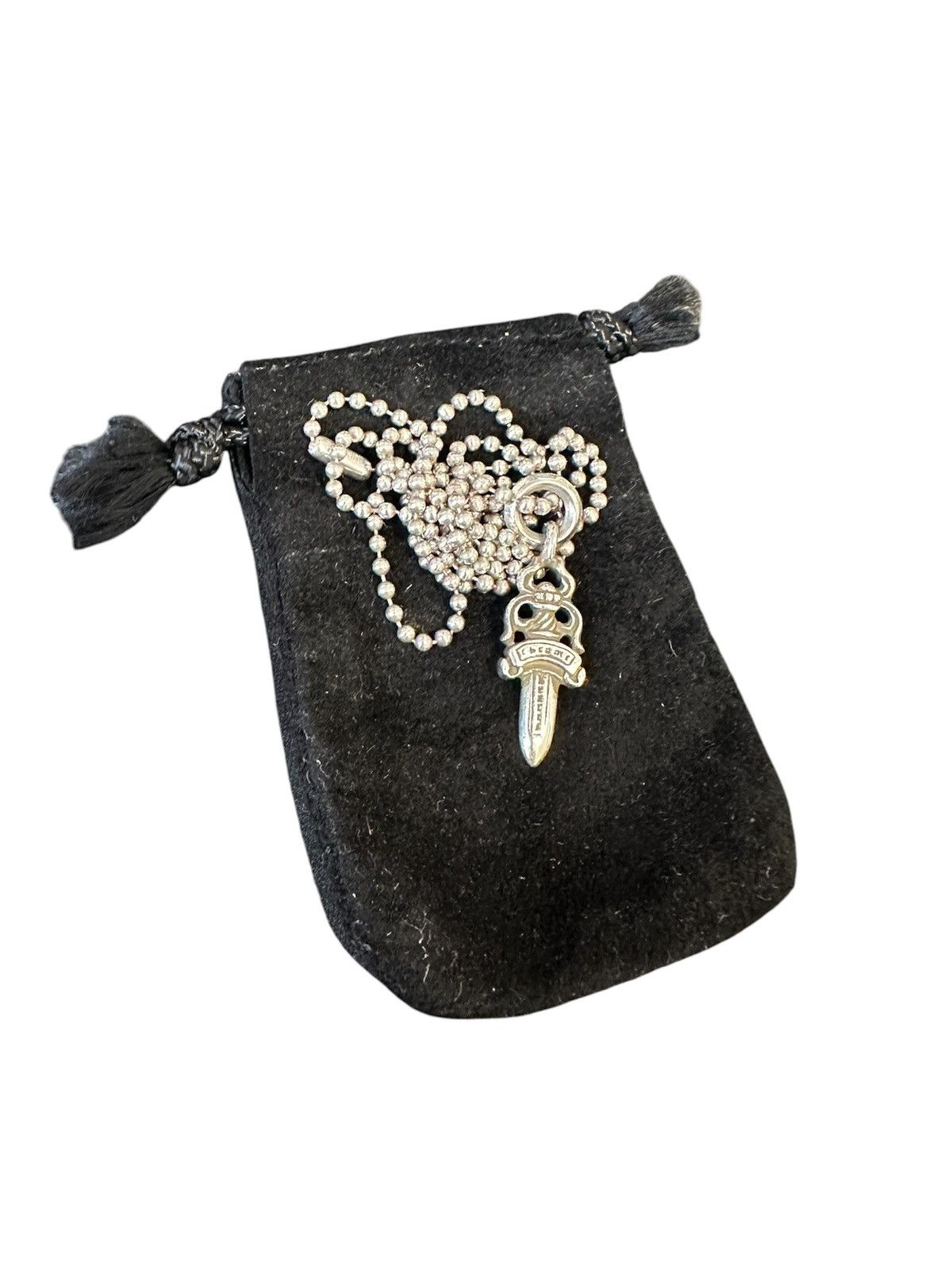 Chrome Hearts Chrome Hearts .915 Dagger #5 pendant + .925 CH ballchain Size ONE SIZE - 2 Thumbnail