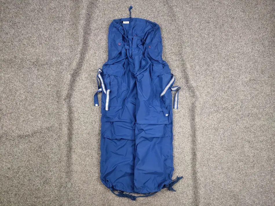 Japanese Brand Rare Vintage MT:2 Japanese Parachute Baggy Cargo Blue Pants Size US 34 / EU 50 - 1 Thumbnail