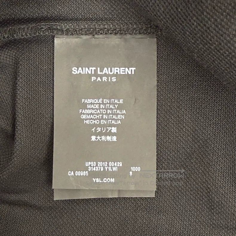 Saint Laurent Paris Saint Laurent Paris short sleeves Size US S / EU 44-46 / 1 - 5 Thumbnail