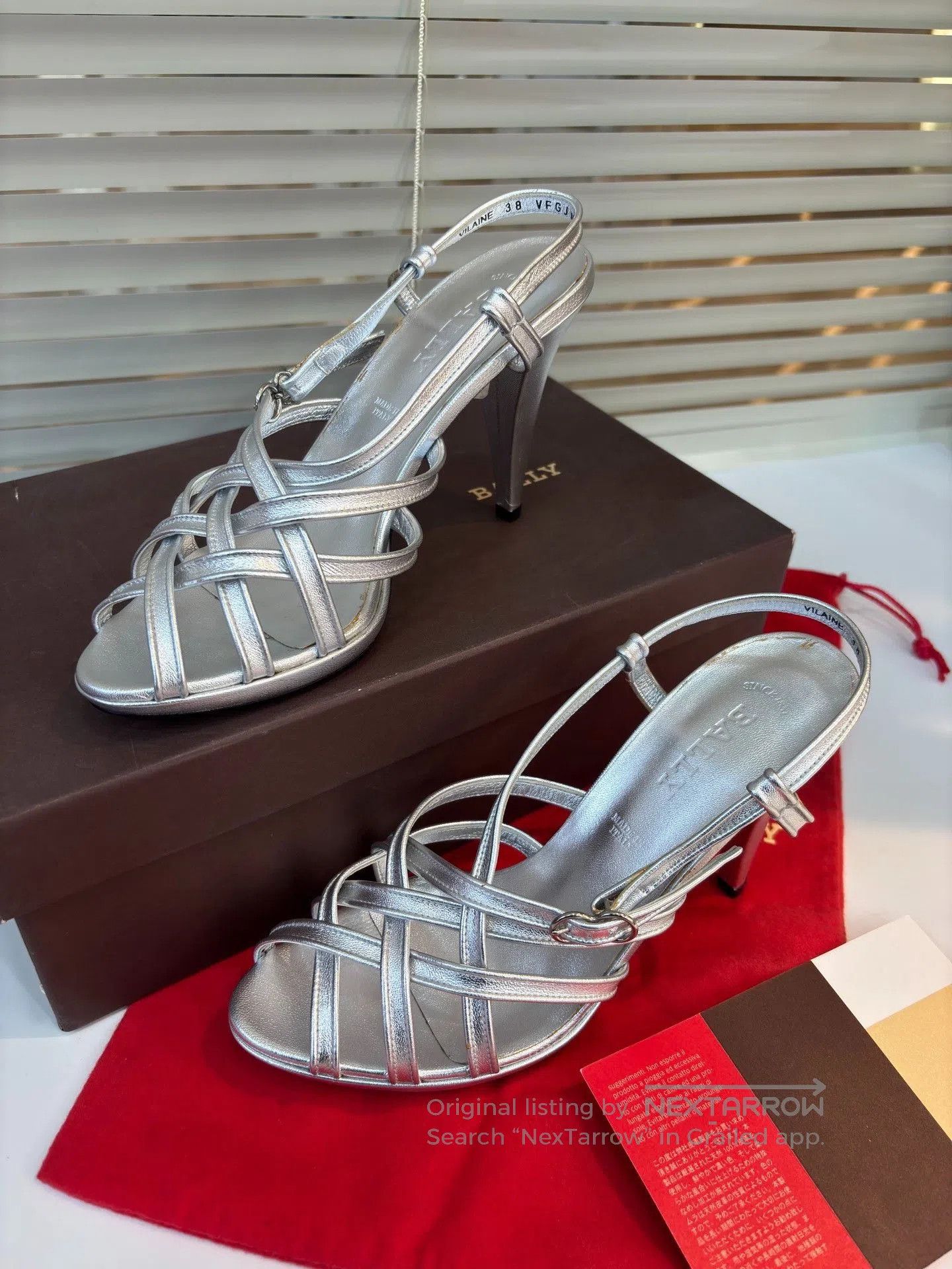 Bally Bally Silver High. Size US 7 / IT 37 - 3 Thumbnail