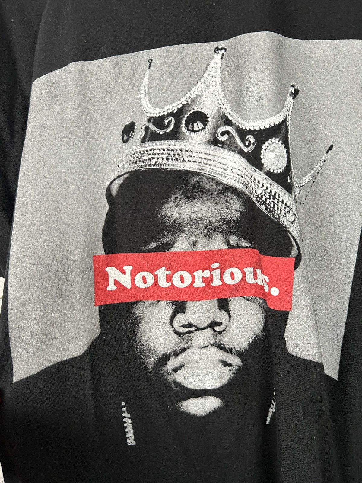 Rap Tees Notorious BIG Rap Tee Hip Hop Hype Rare Streetwear Vintage Size US L / EU 52-54 / 3 - 3 Thumbnail