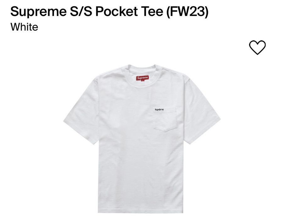 Supreme Supreme Pocket Tee 2023 | Grailed