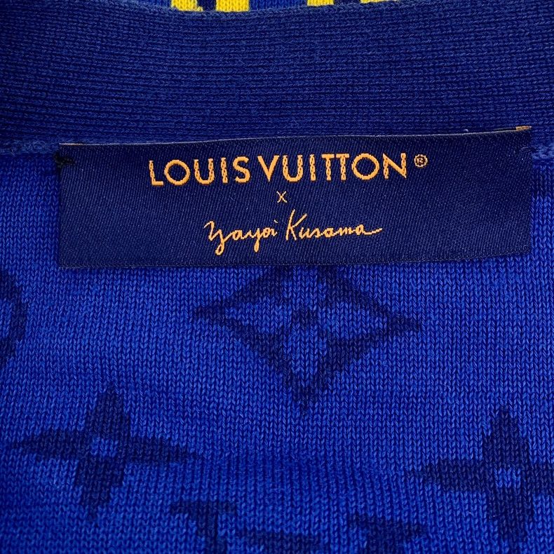 Louis Vuitton Louis Vuitton Yayoi Kusama co-branded 23 dark blue cotton Size US XS / EU 42 / 0 - 6 Thumbnail