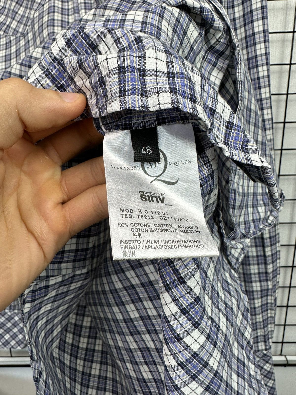 Alexander McQueen × MCQ × McQ Alexander McQueen Alexander McQueen MCQ designer shirt Men 48 size M grey Size US M / EU 48-50 / 2 - 7 Thumbnail