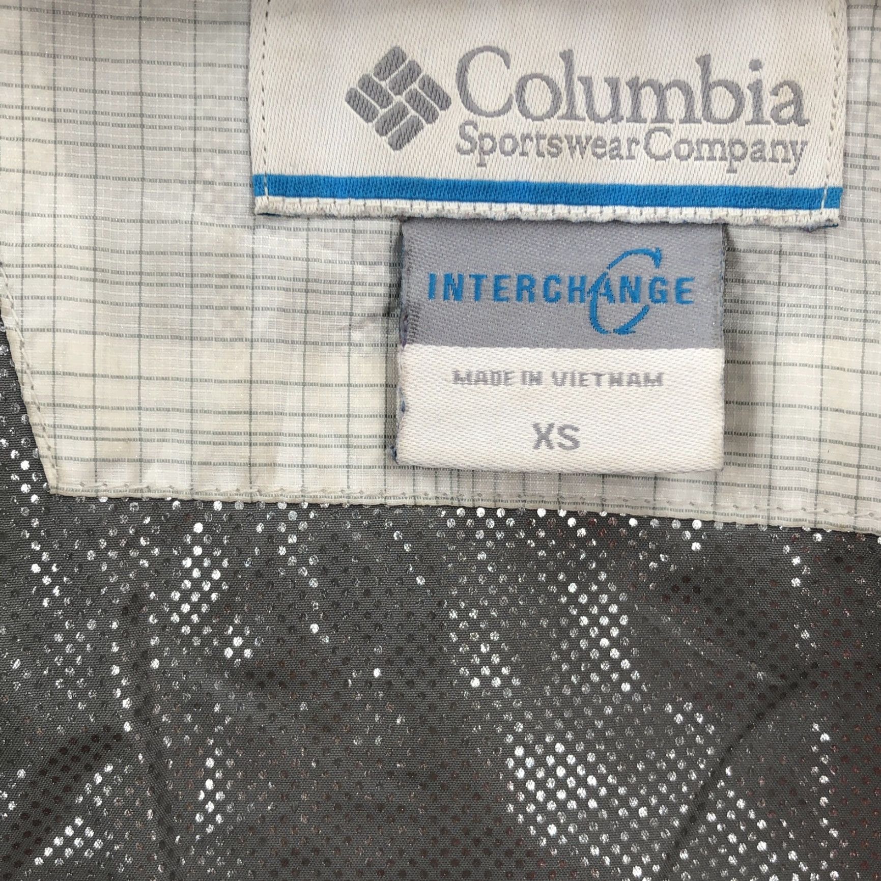 Vintage Columbia Womens Jacket White Check Interchange Long Sleeve Full Zip Puffer Sz XS Size XS / US 0-2 / IT 36-38 - 6 Thumbnail