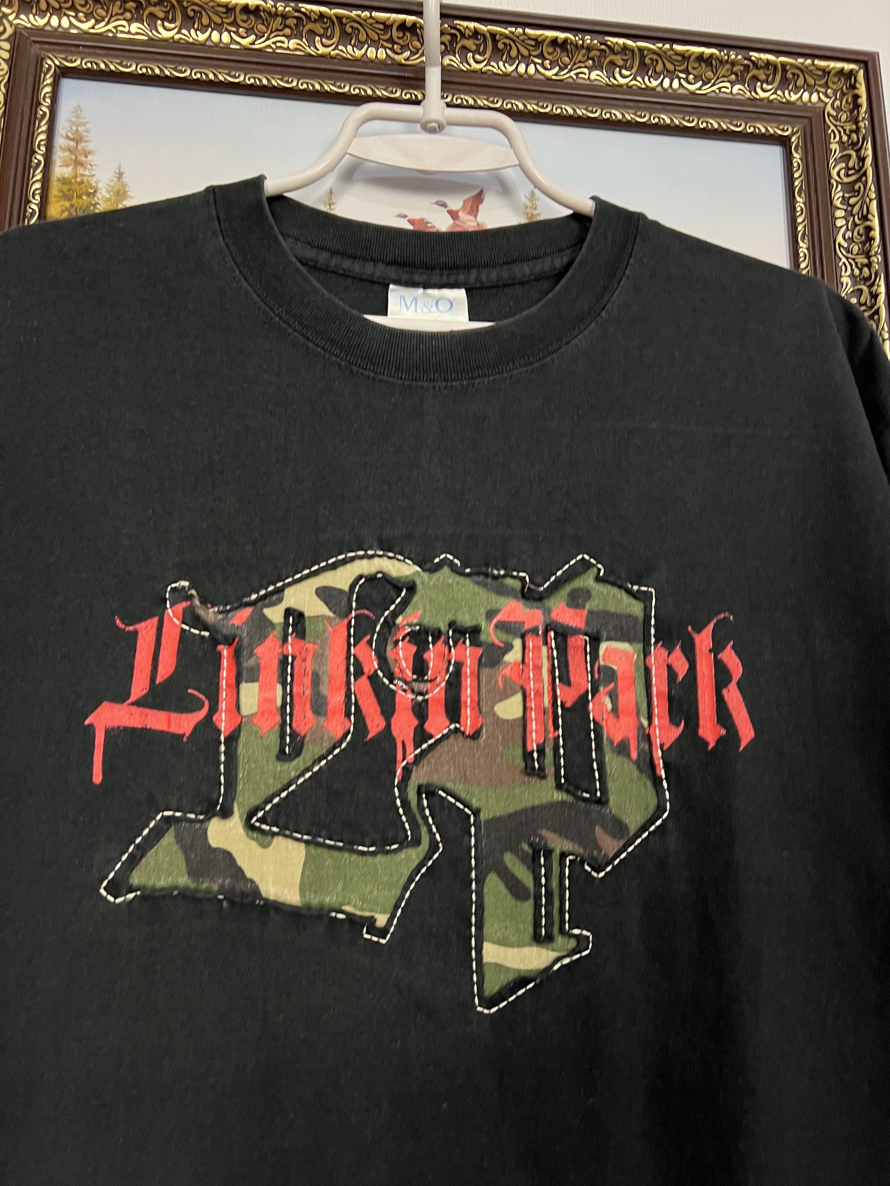 Vintage Vintage Linkin Park Meteora Big Logo Band Shirt Tee Rare Size US L / EU 52-54 / 3 - 4 Thumbnail