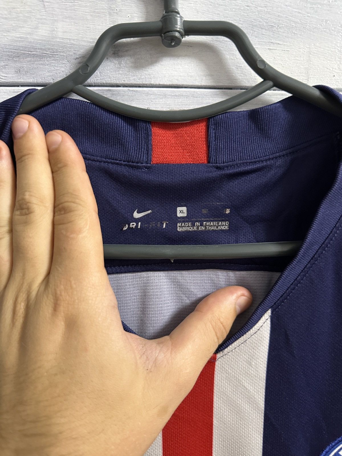 Nike Soccer Jersey Nike PSG Paris Saint German Size US XL / EU 56 / 4 - 8 Thumbnail