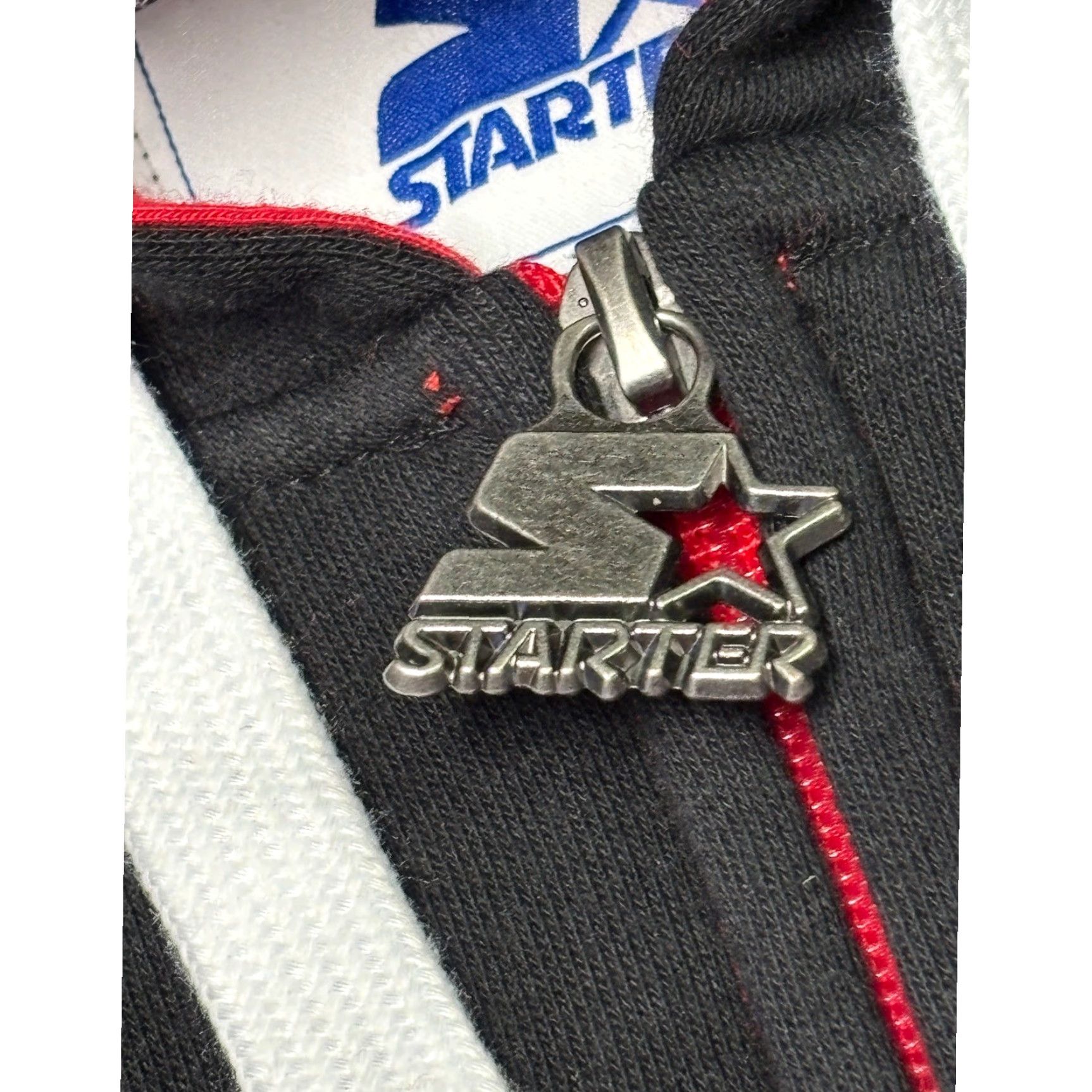 Starter NWT Starter NHL New Jersey Devils Full Zip Hoodie Mens XL Red Black White Size US XL / EU 56 / 4 - 6 Thumbnail